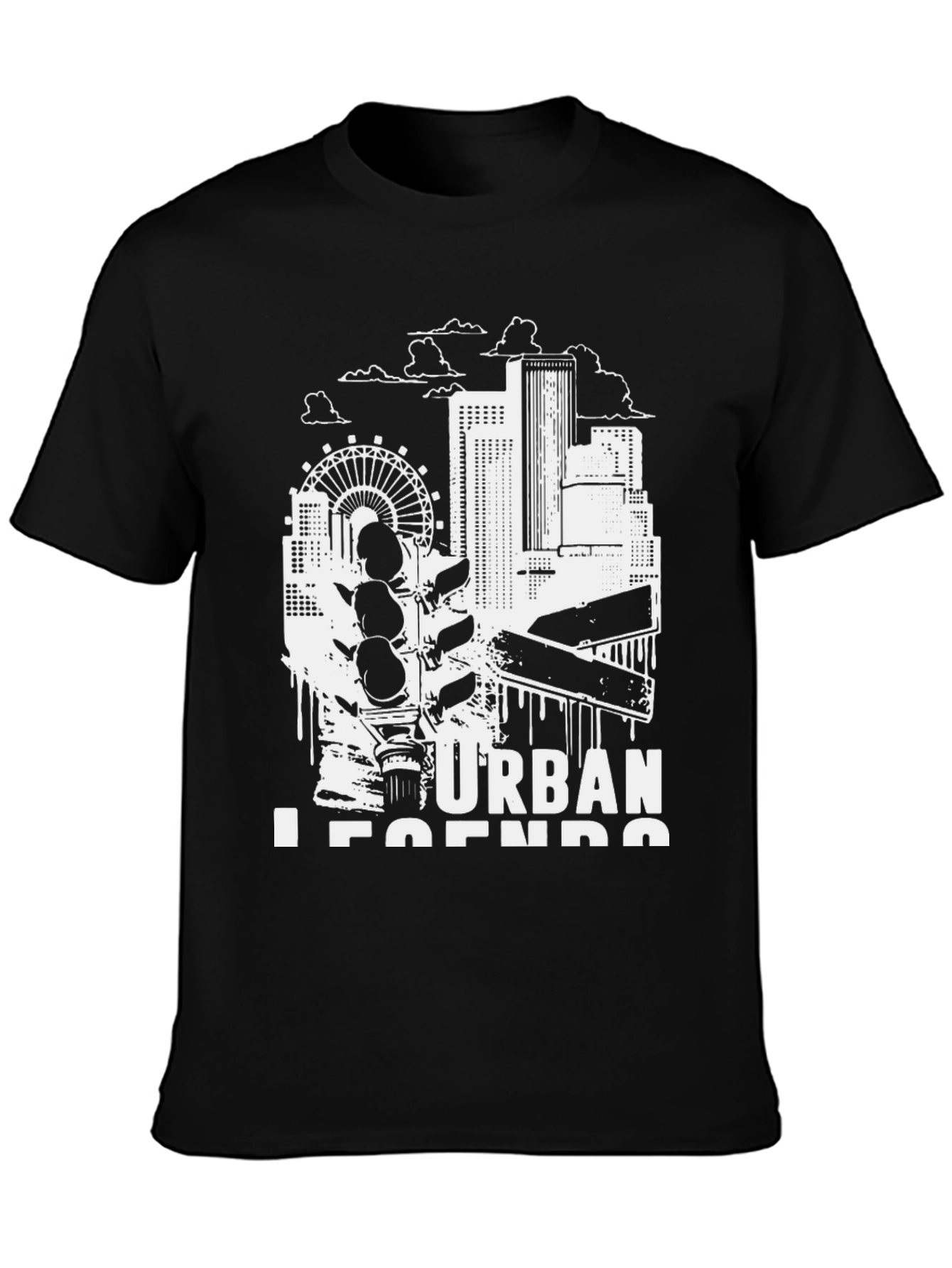 Urban Legends Black T-Shirt