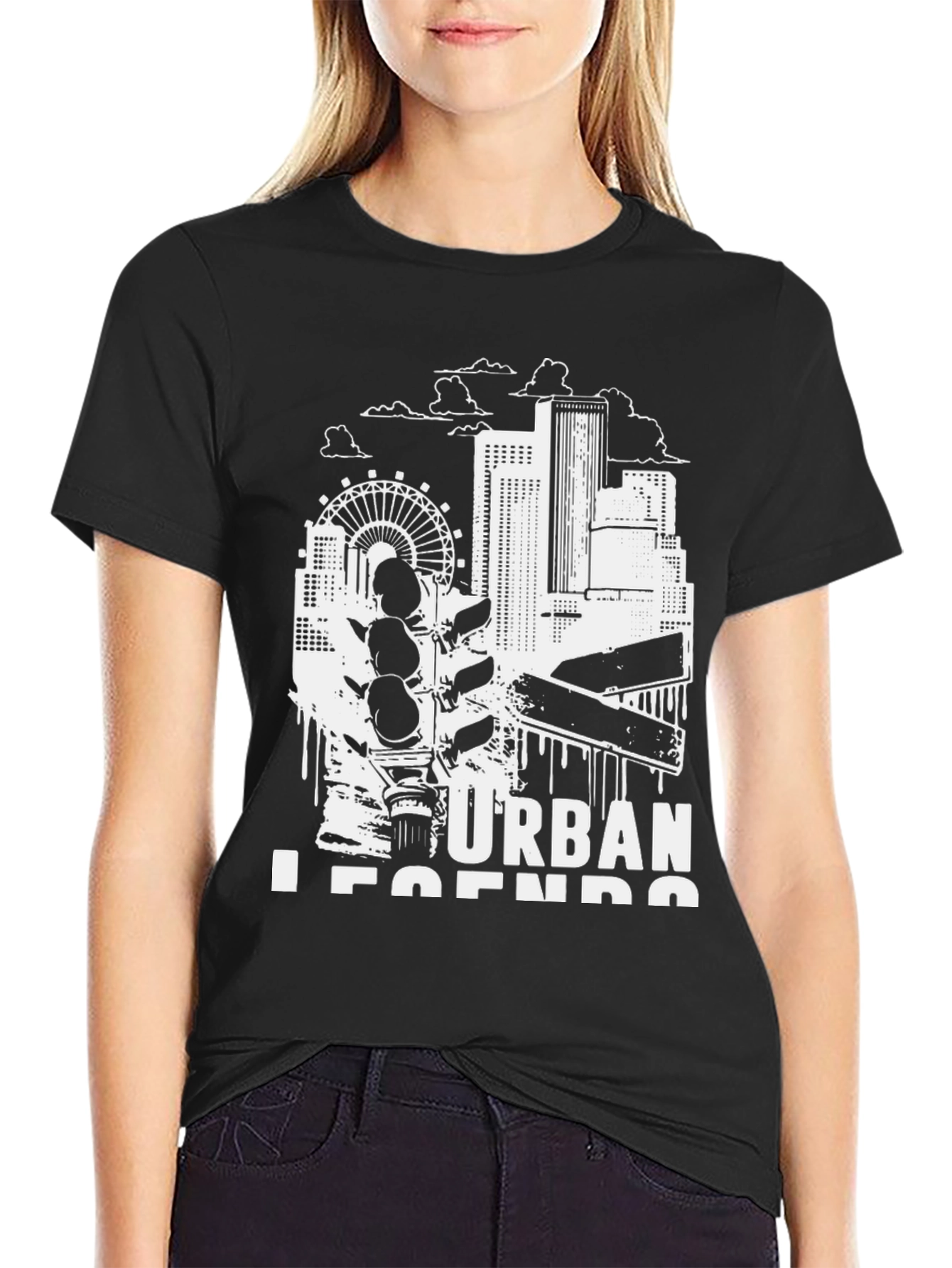 Urban Legends Black T-Shirt