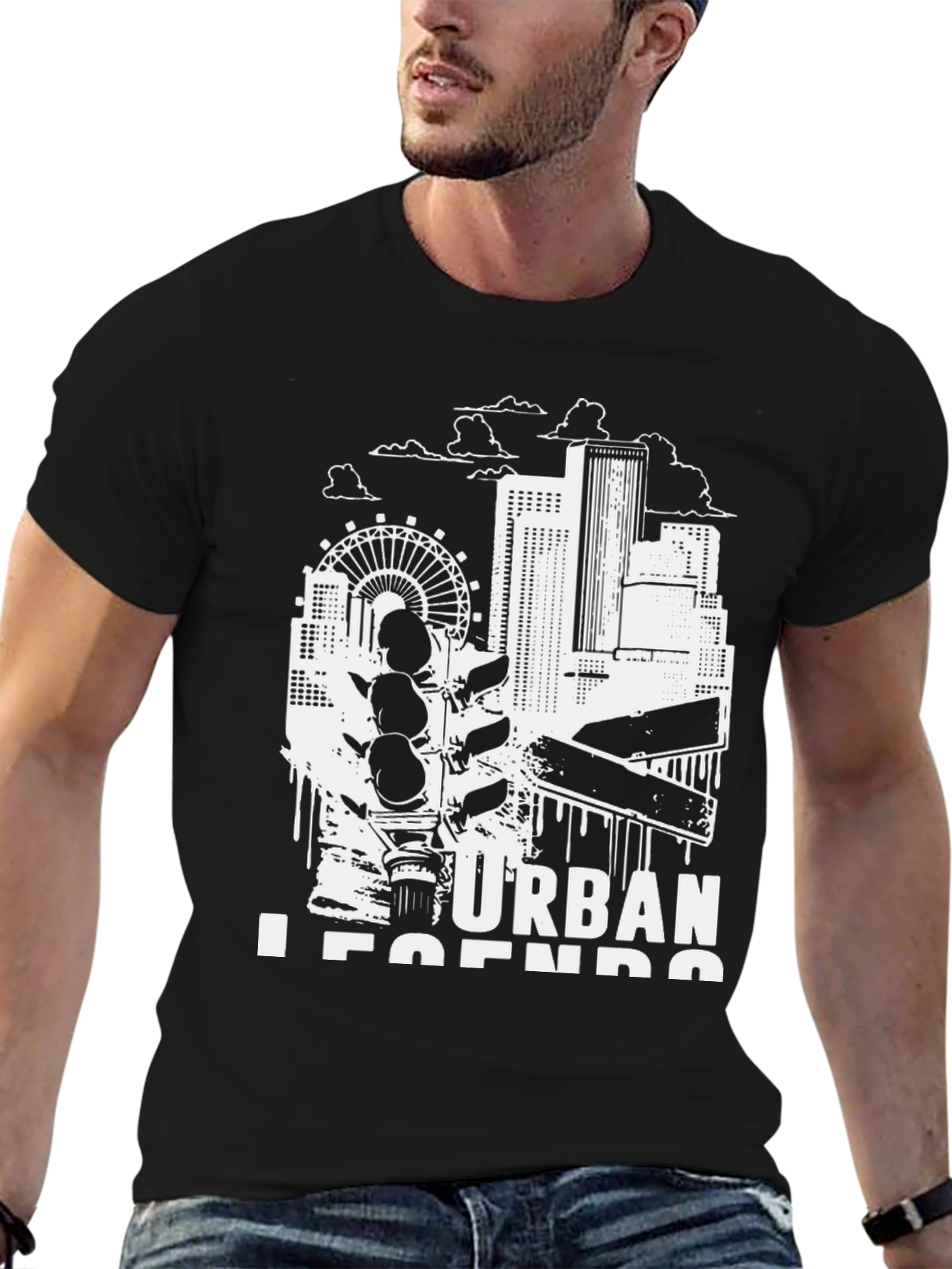 Urban Legends Black T-Shirt
