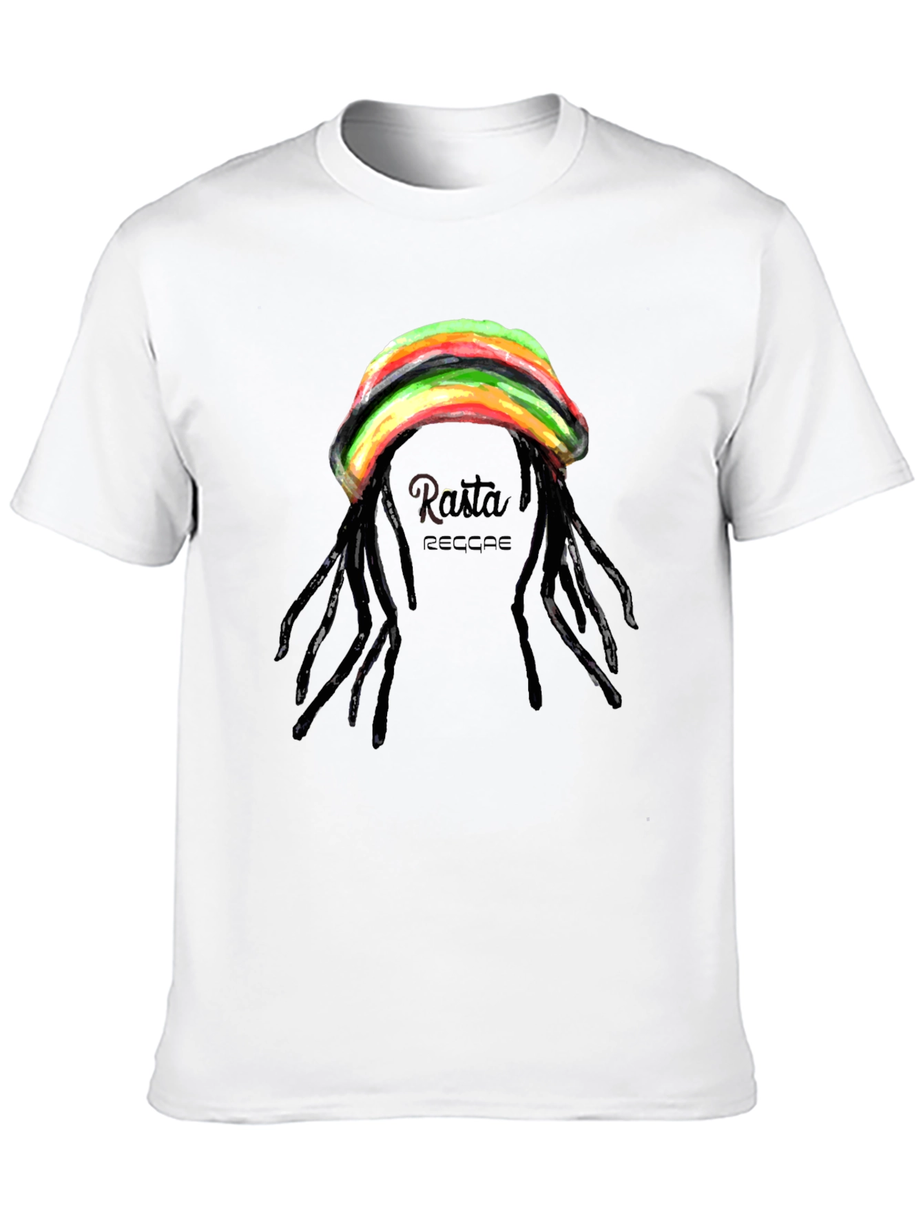 Rasta Reggae T-Shirt - Black Graphic Tee