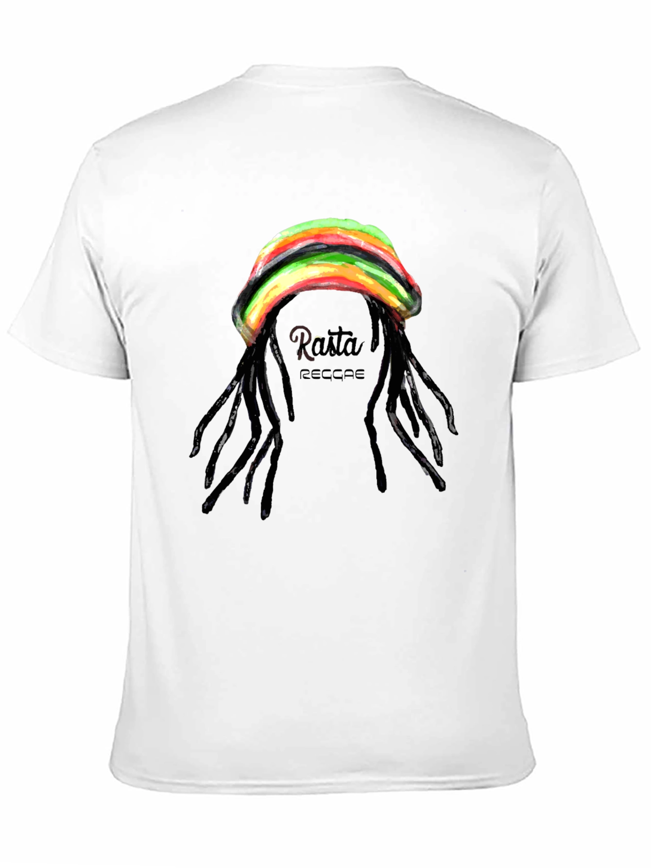 Rasta Reggae T-Shirt - Black Graphic Tee