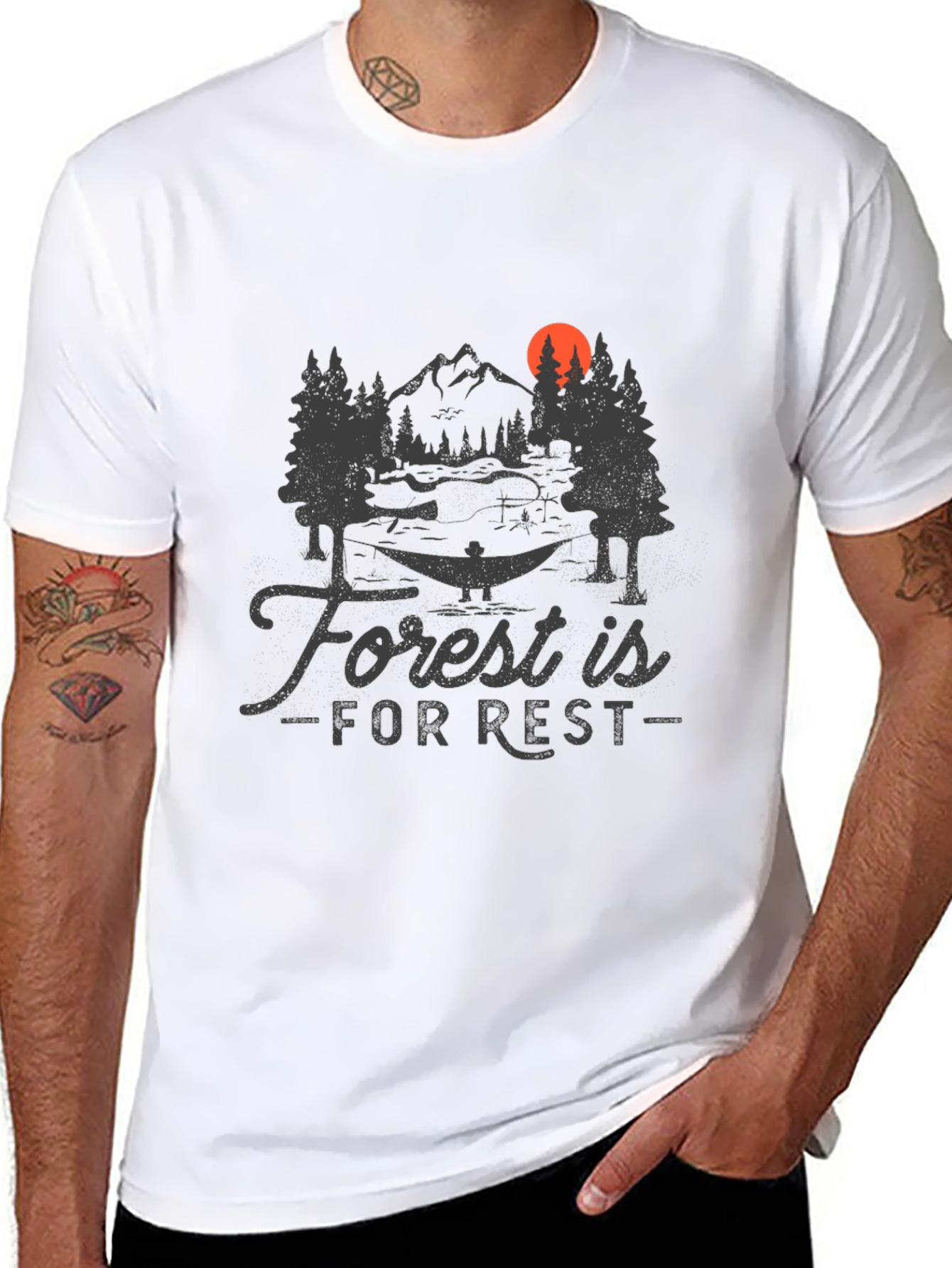 Forest Is For Rest Graphic T-Shirt