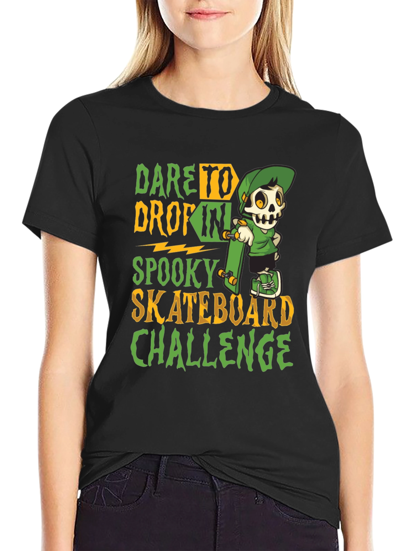 Spooky Skateboard Challenge T-Shirt