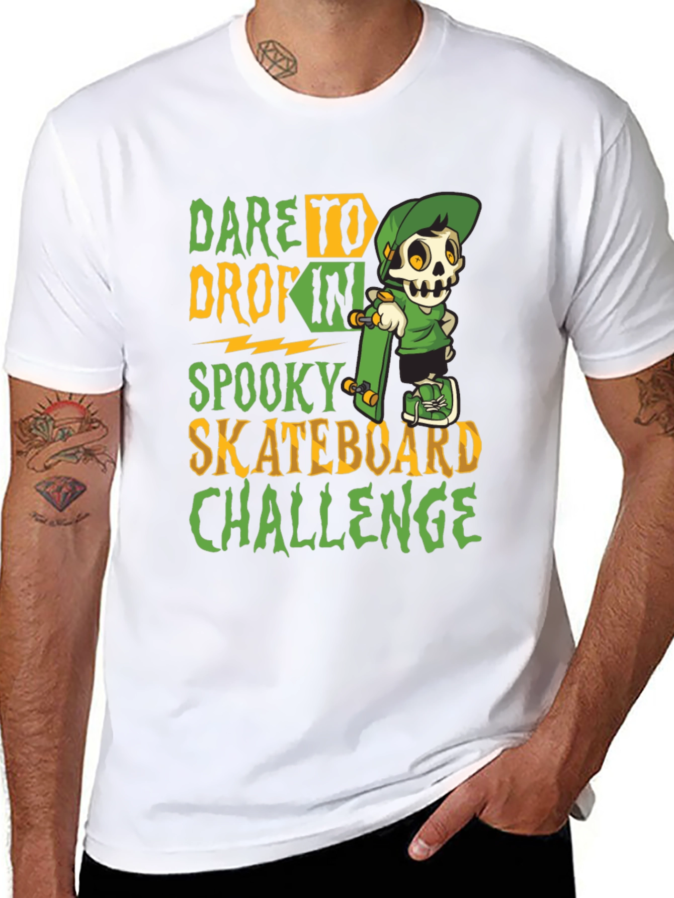 Spooky Skateboard Challenge T-Shirt