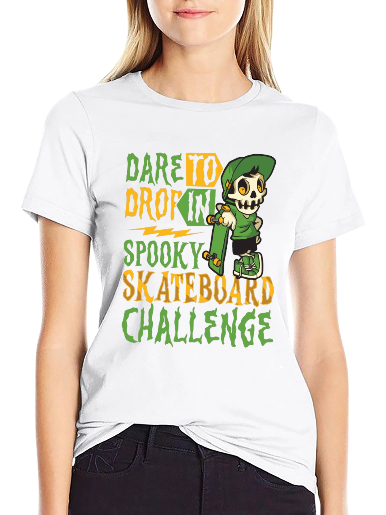 Spooky Skateboard Challenge T-Shirt