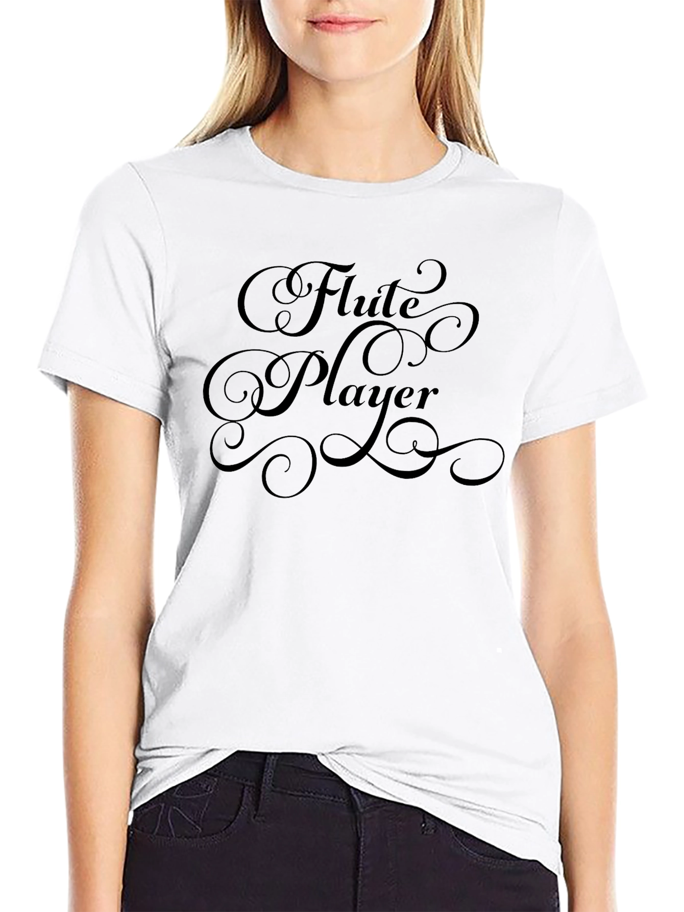 Flute Player T-Shirt - Music Lover Tee