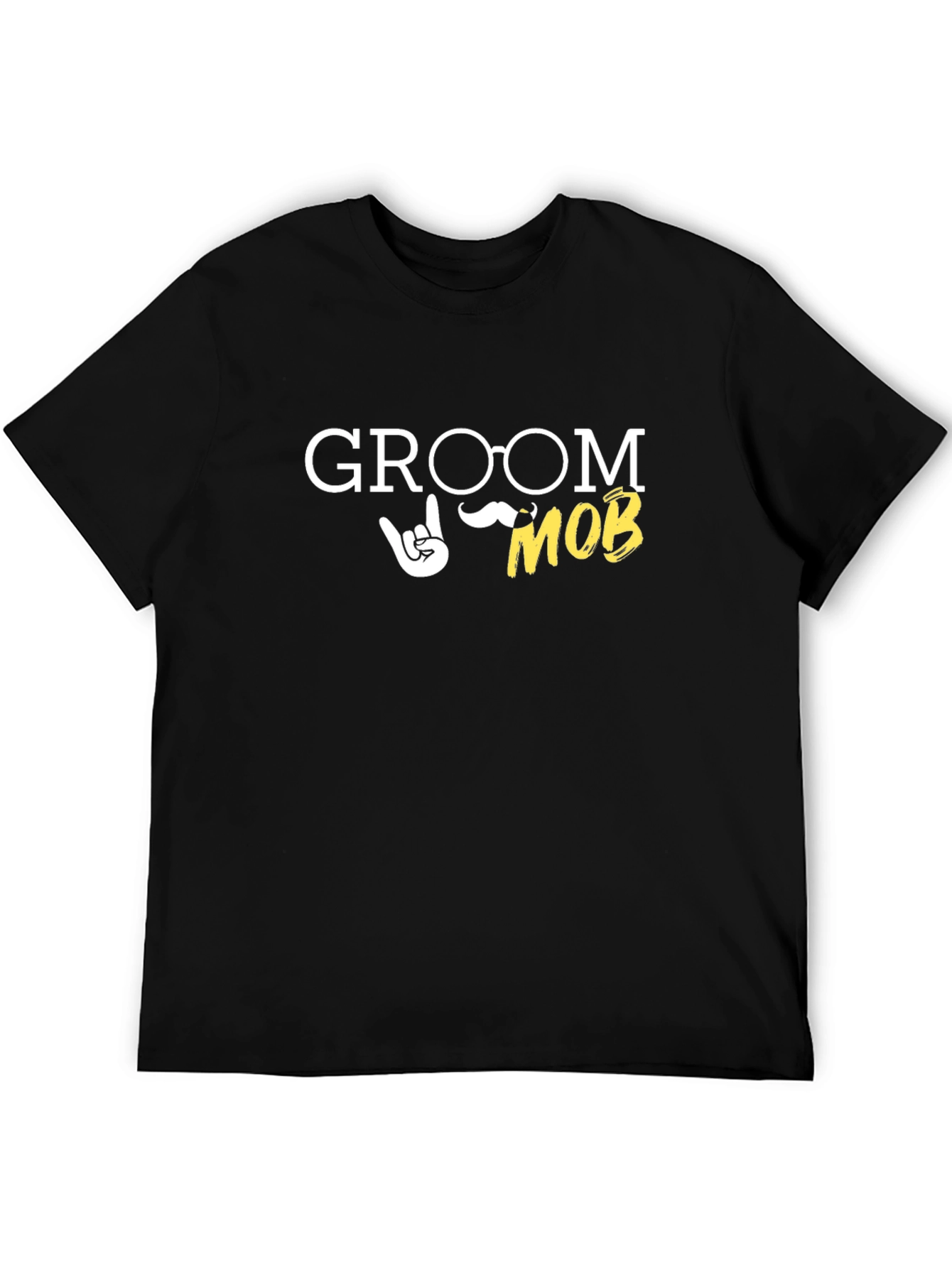 Groom Mob Novelty T-Shirt - Funny Wedding Apparel