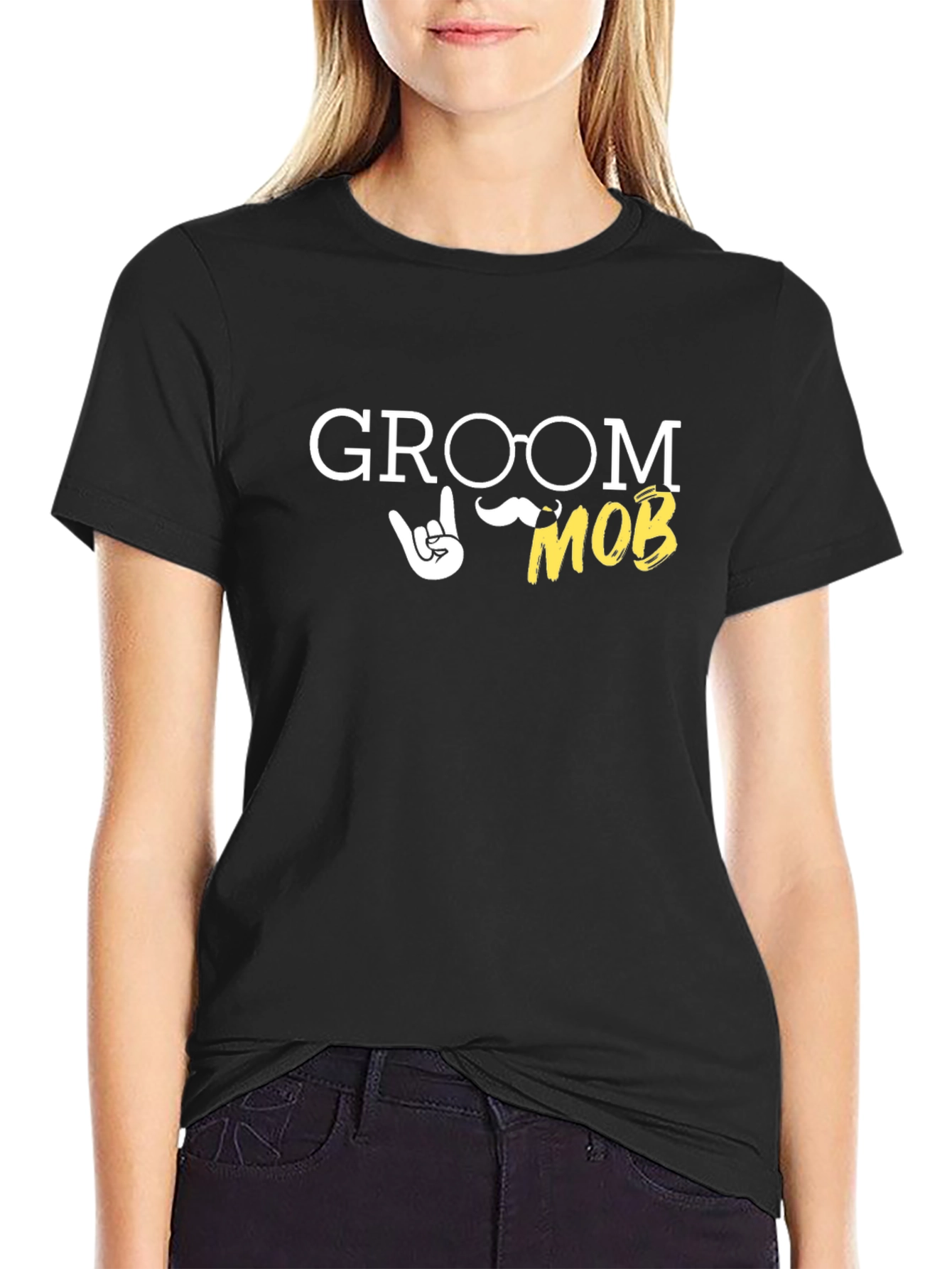 Groom Mob Novelty T-Shirt - Funny Wedding Apparel