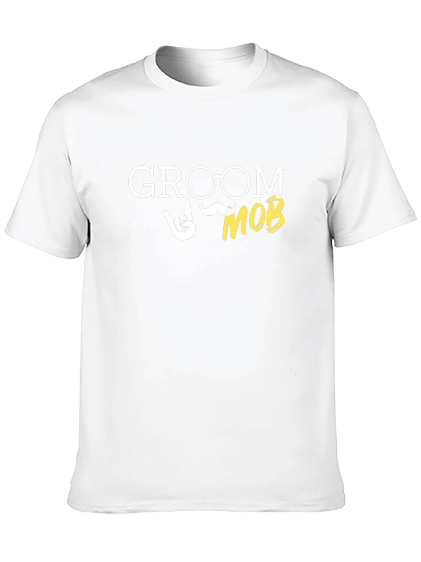 Groom Mob Novelty T-Shirt - Funny Wedding Apparel