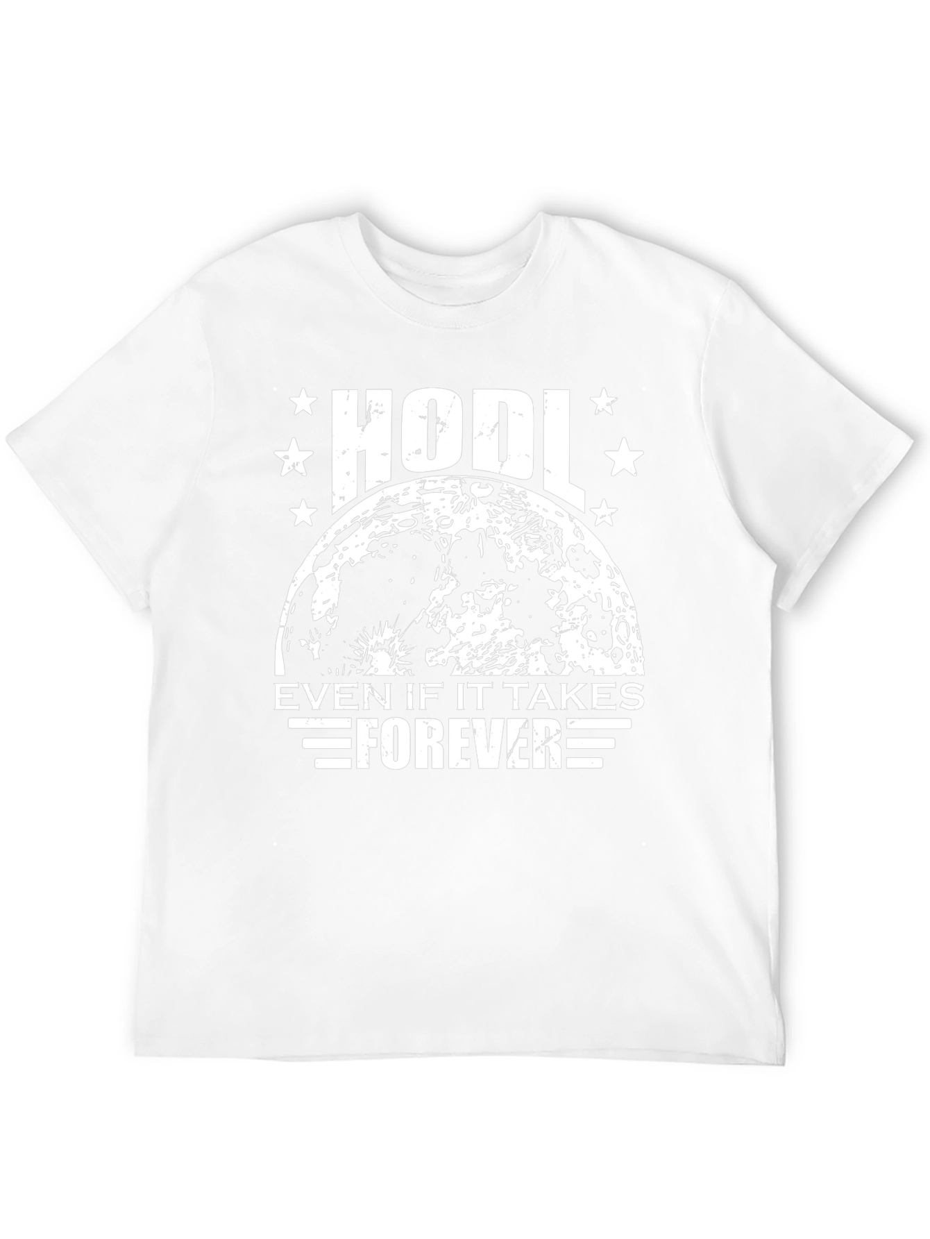 HODL Crypto T-Shirt - Moon Design