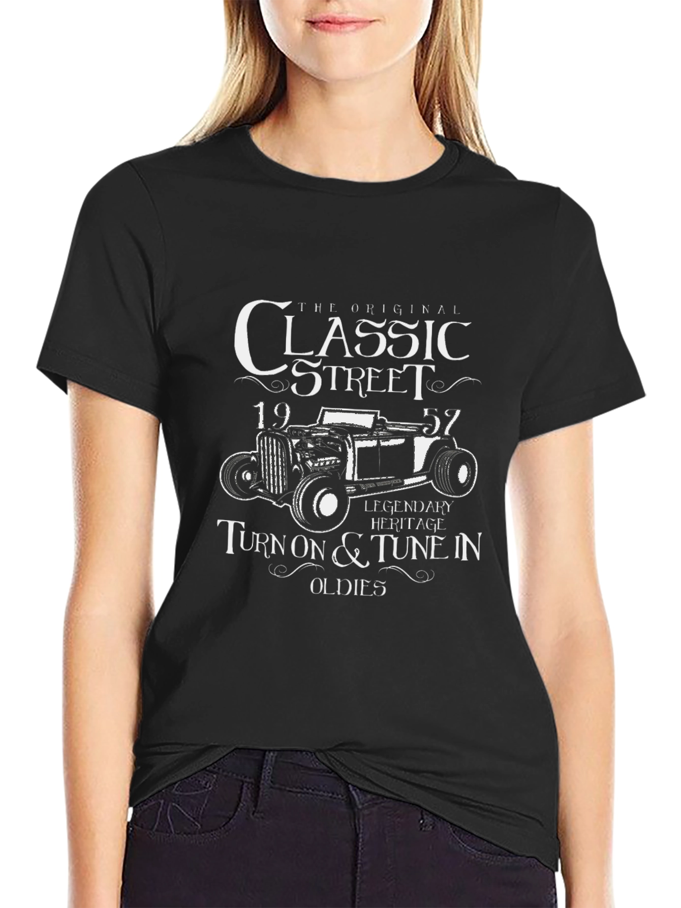 Classic Street 1957 Car Graphic Tee