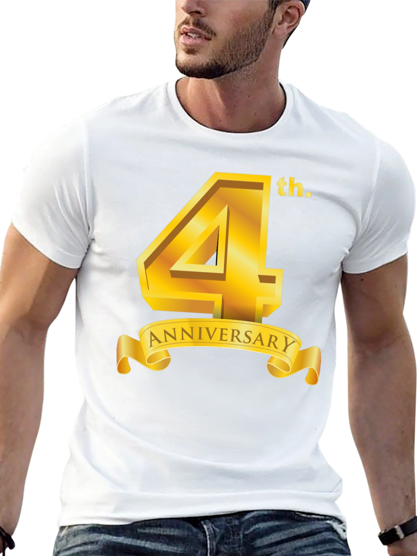 4th Anniversary T-Shirt: Celebrate in Style!