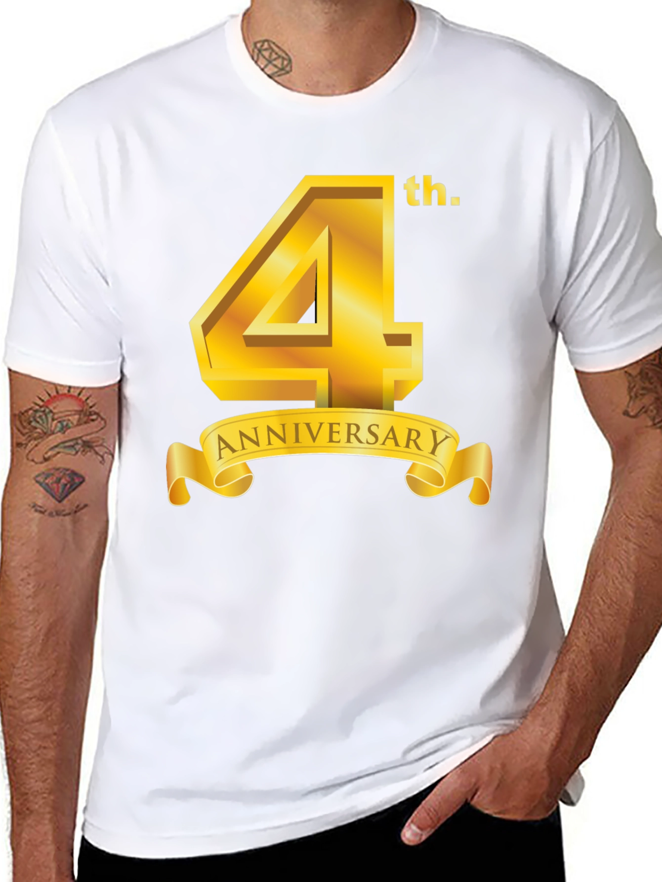 4th Anniversary T-Shirt: Celebrate in Style!