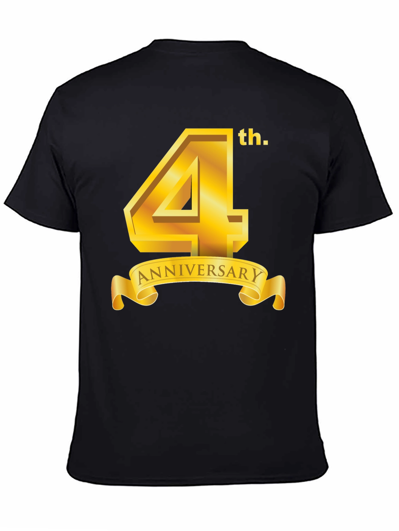 4th Anniversary T-Shirt: Celebrate in Style!