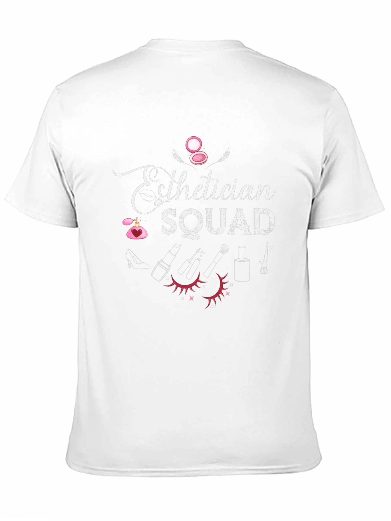 Esthetician Squad Black T-Shirt - Makeup Artist Tee