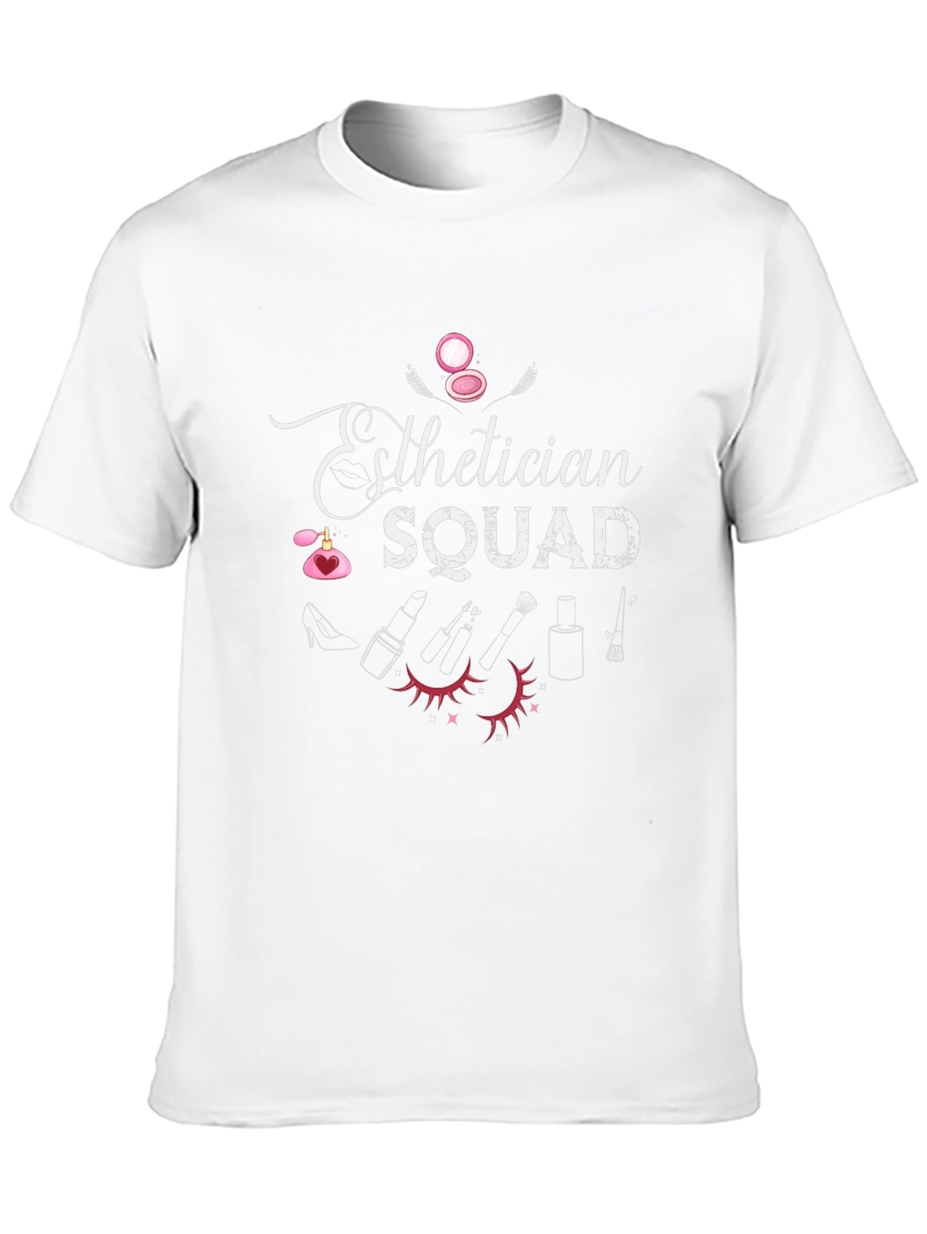 Esthetician Squad Black T-Shirt - Makeup Artist Tee