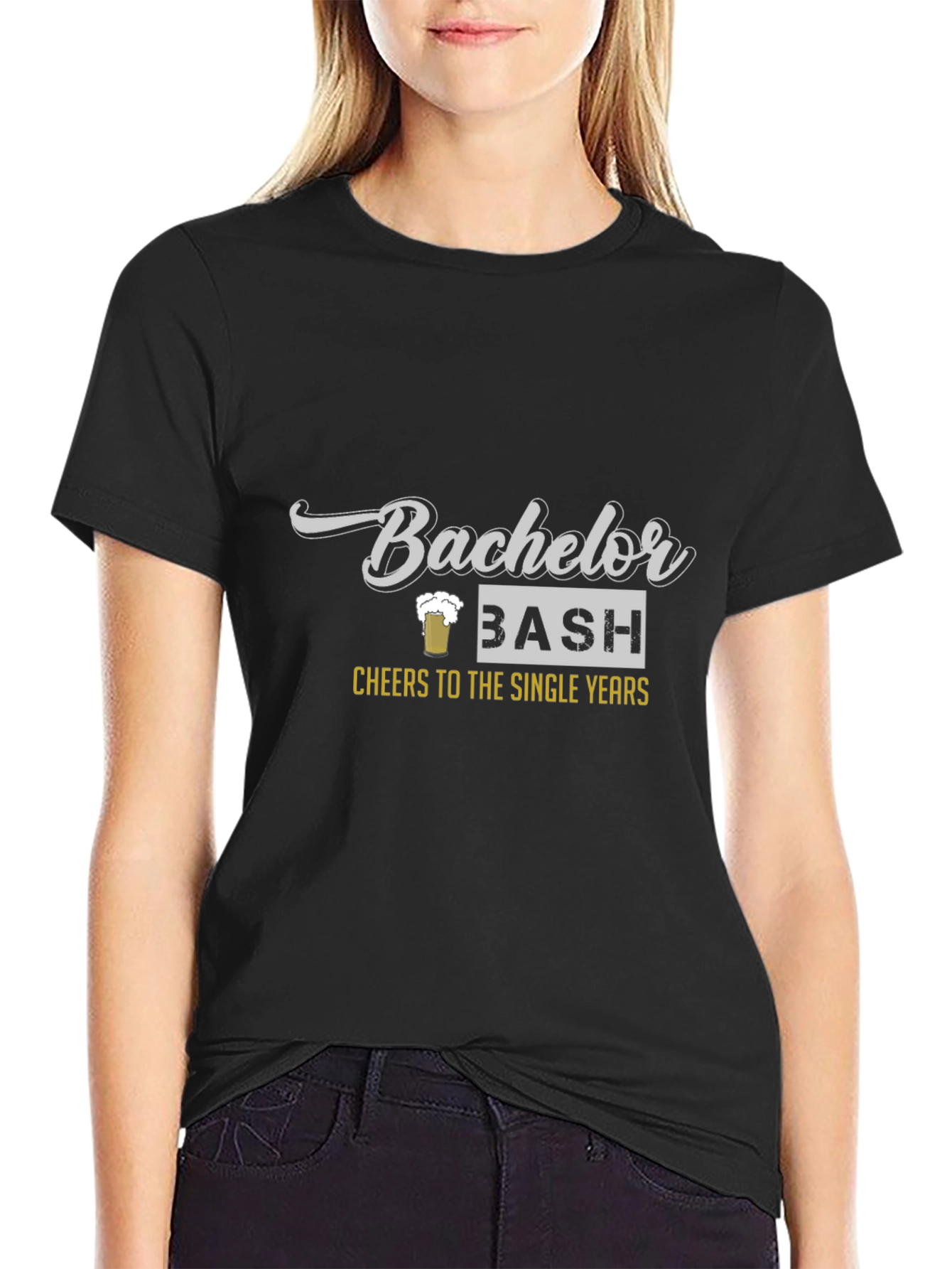 Bachelor Bash T-Shirt: Cheers to Single Years