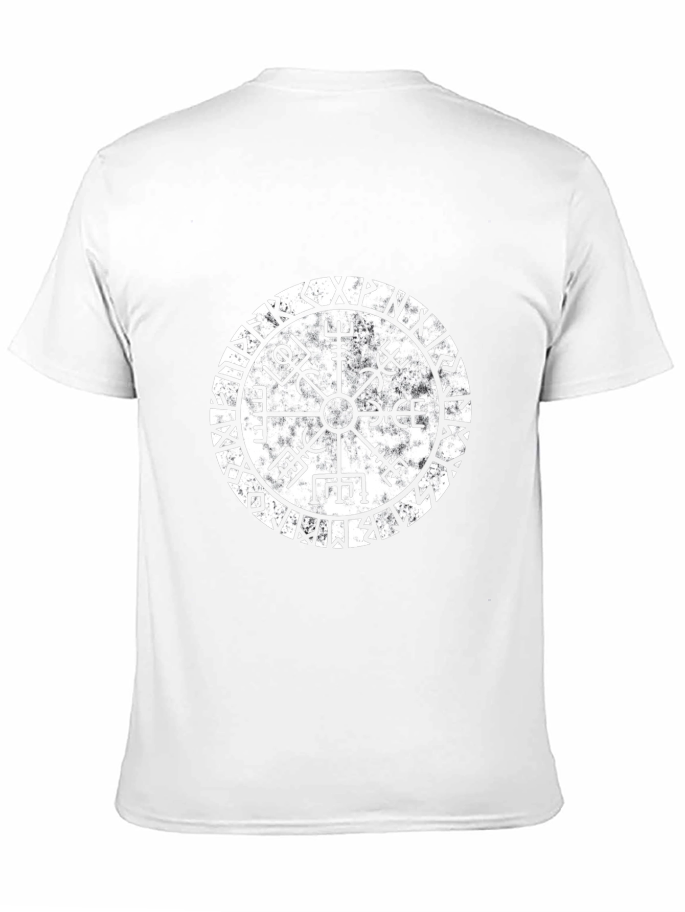 Vegvisir Compass T-Shirt - Viking Rune Symbol