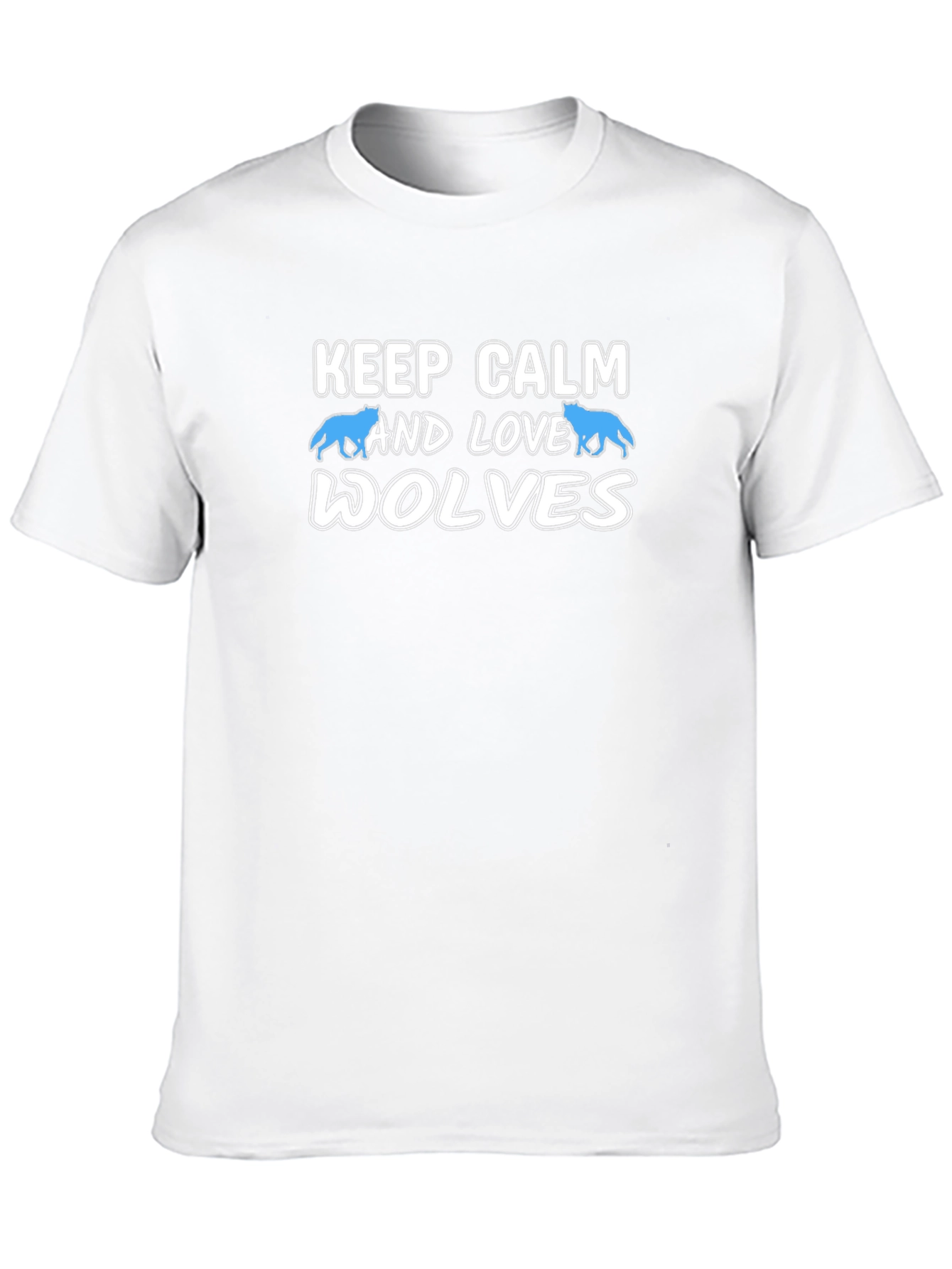 Keep Calm and Love Wolves T-Shirt