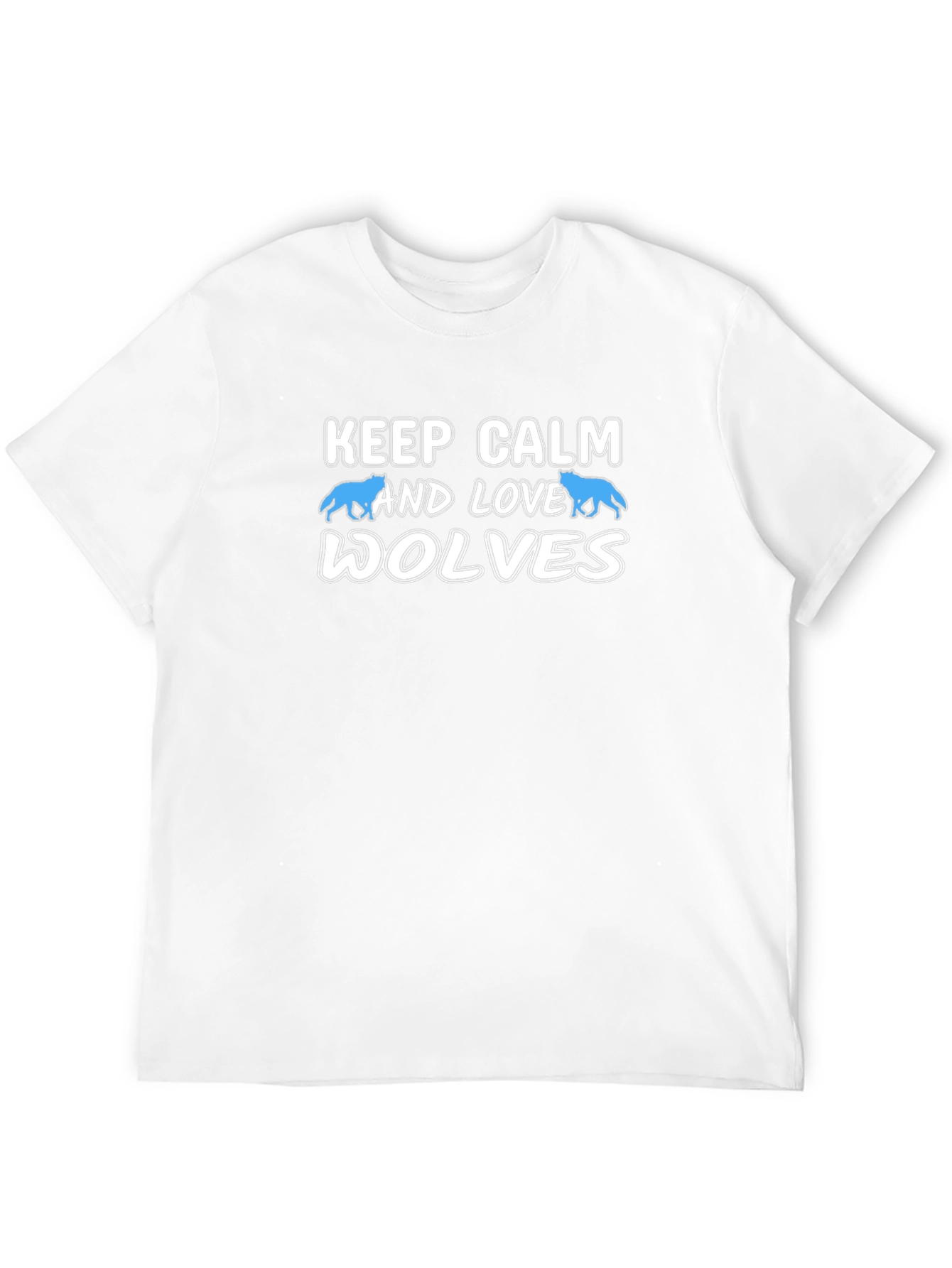 Keep Calm and Love Wolves T-Shirt