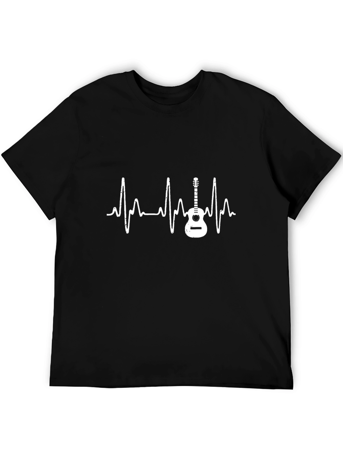 Guitar Heartbeat T-Shirt - Musician Tee