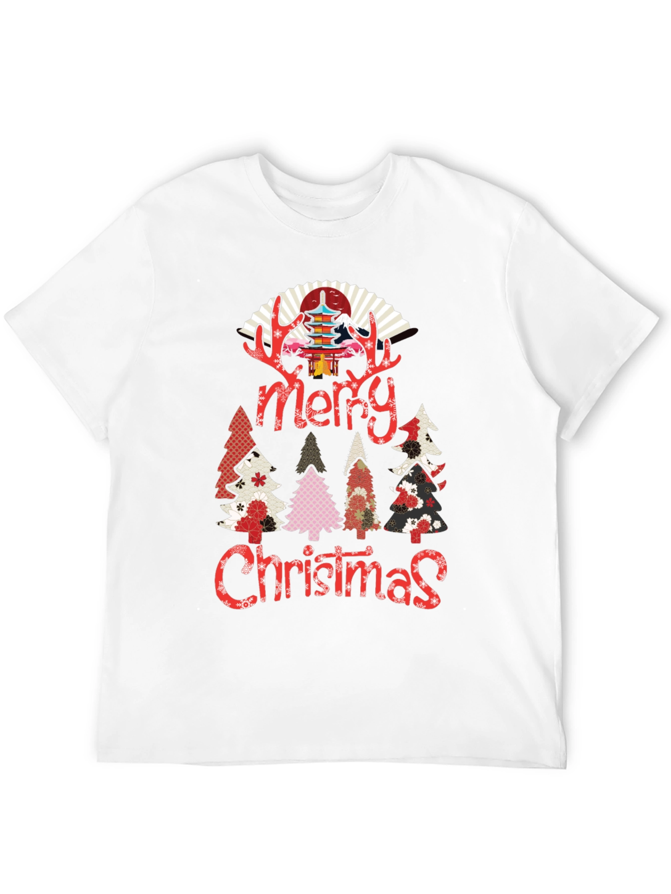 Merry Christmas Asian Style T-Shirt