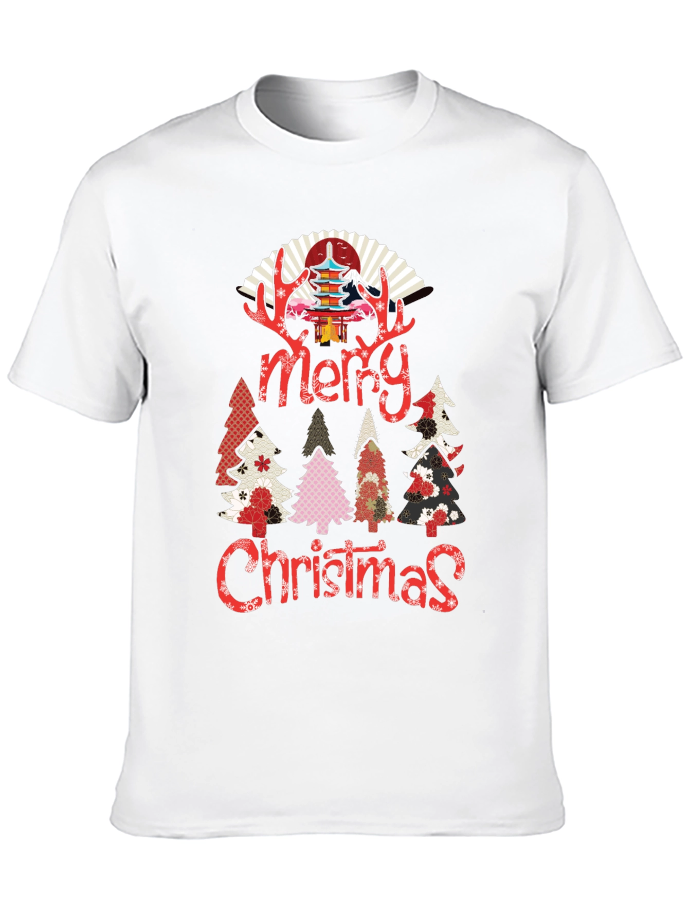 Merry Christmas Asian Style T-Shirt