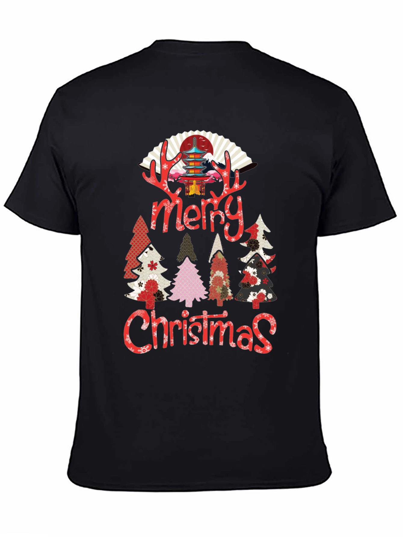 Merry Christmas Asian Style T-Shirt