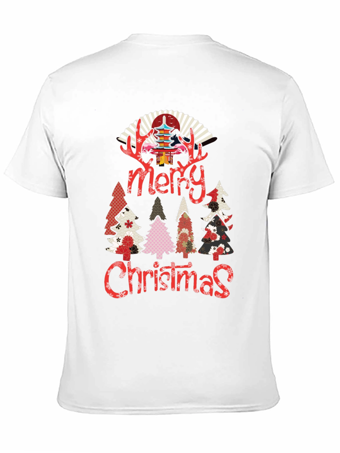 Merry Christmas Asian Style T-Shirt