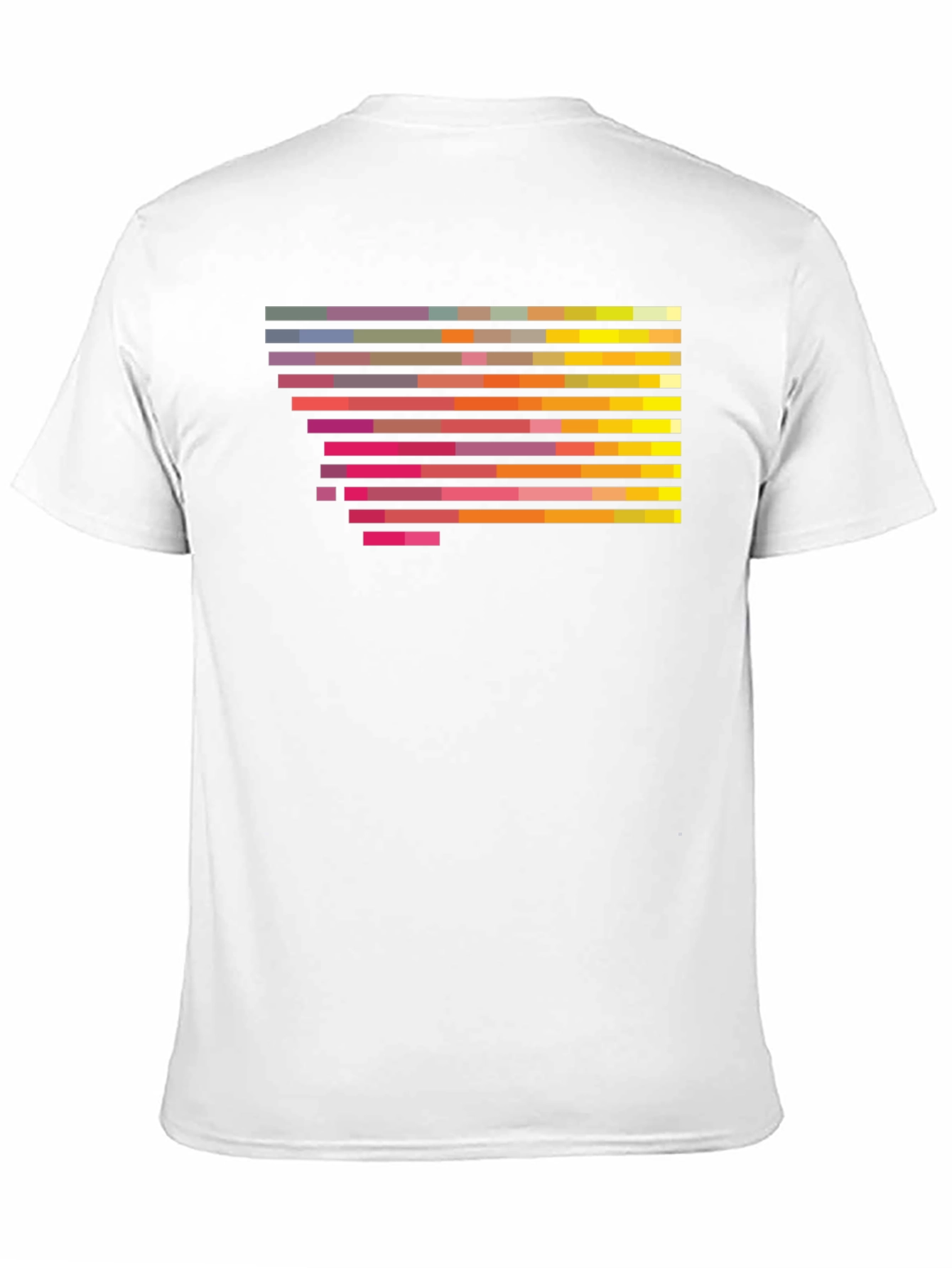 Modern Geometric Montana State Graphic Tee