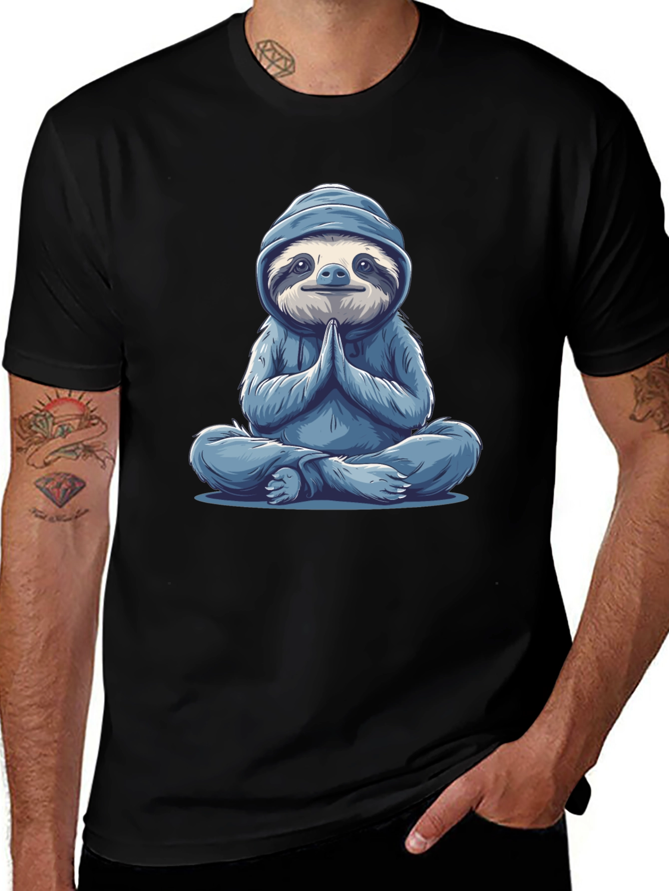 Meditating Sloth T-Shirt
