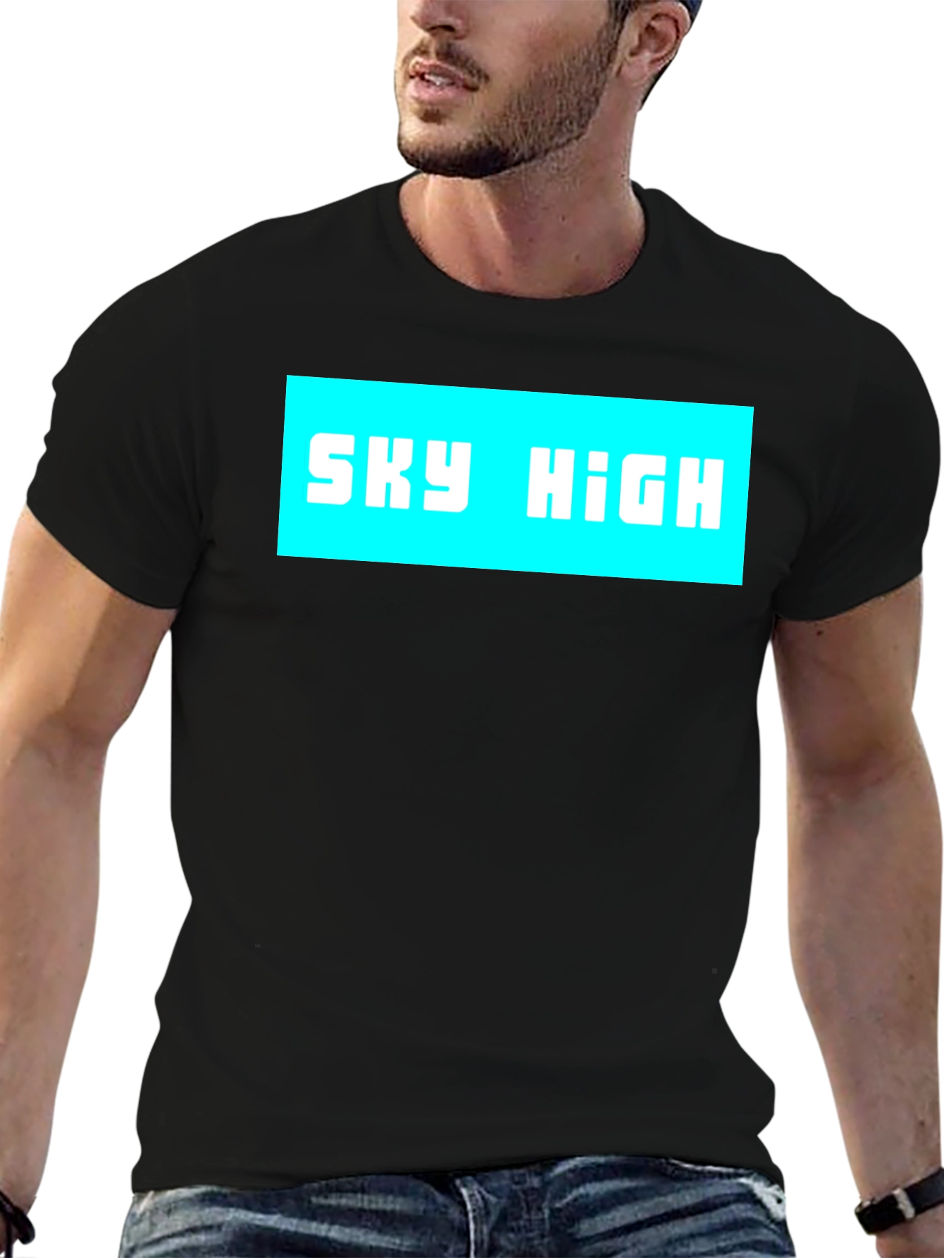 Sky High Graphic Tee - Bold Statement Shirt