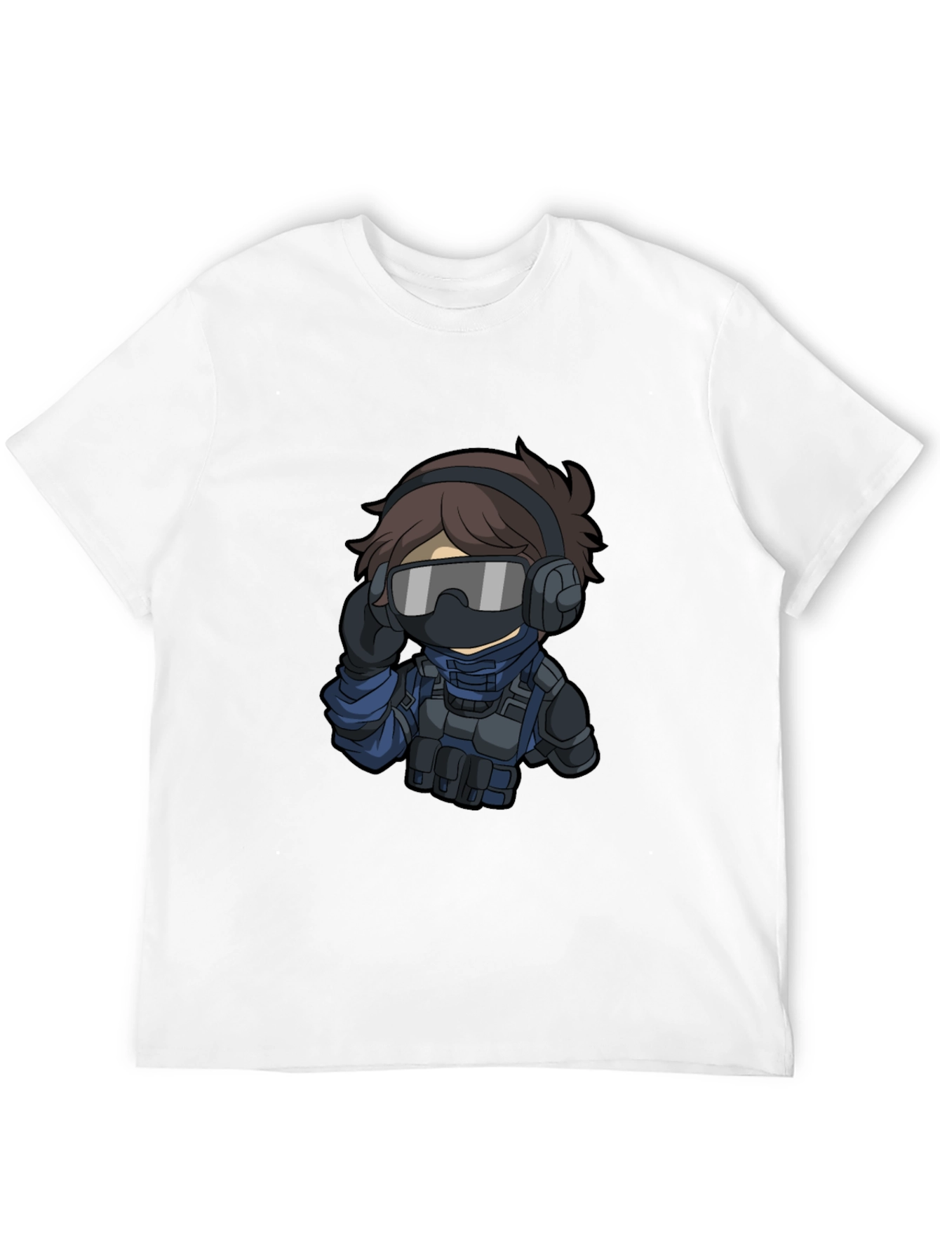 Tactical Operator Graphic T-Shirt - Black