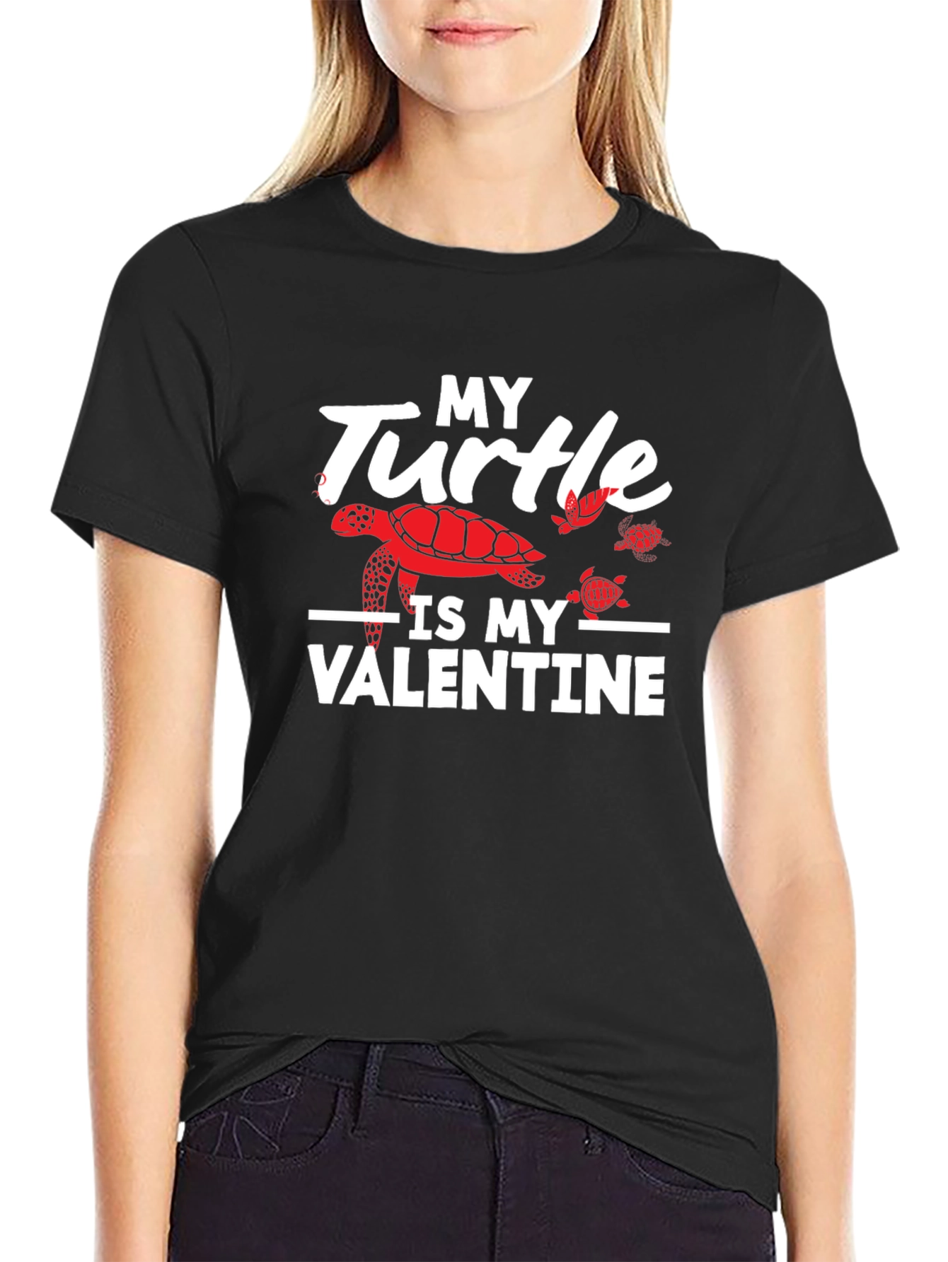 My Turtle is My Valentine T-Shirt