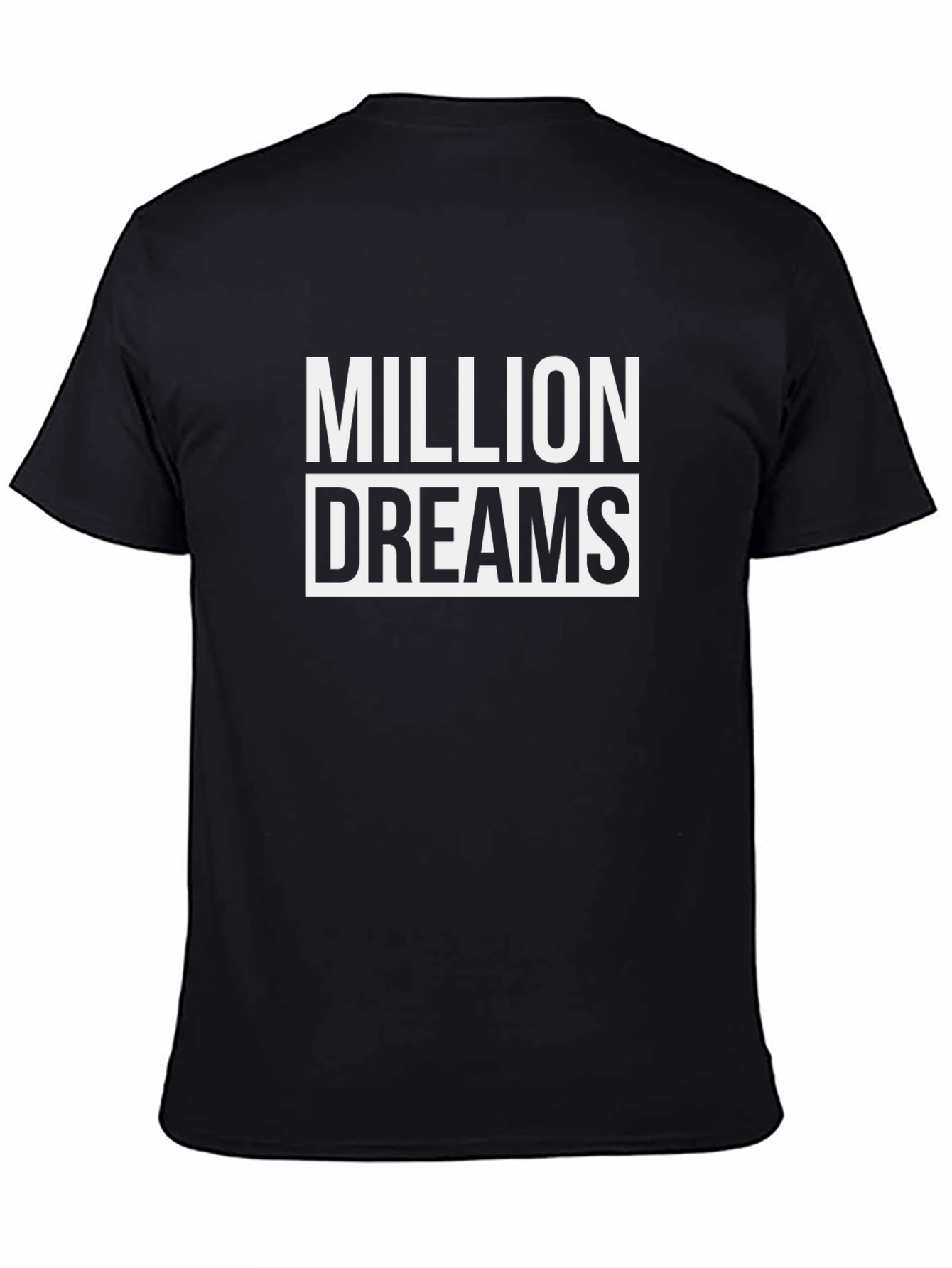 Million Dreams Graphic Print T-Shirt - Casual Style