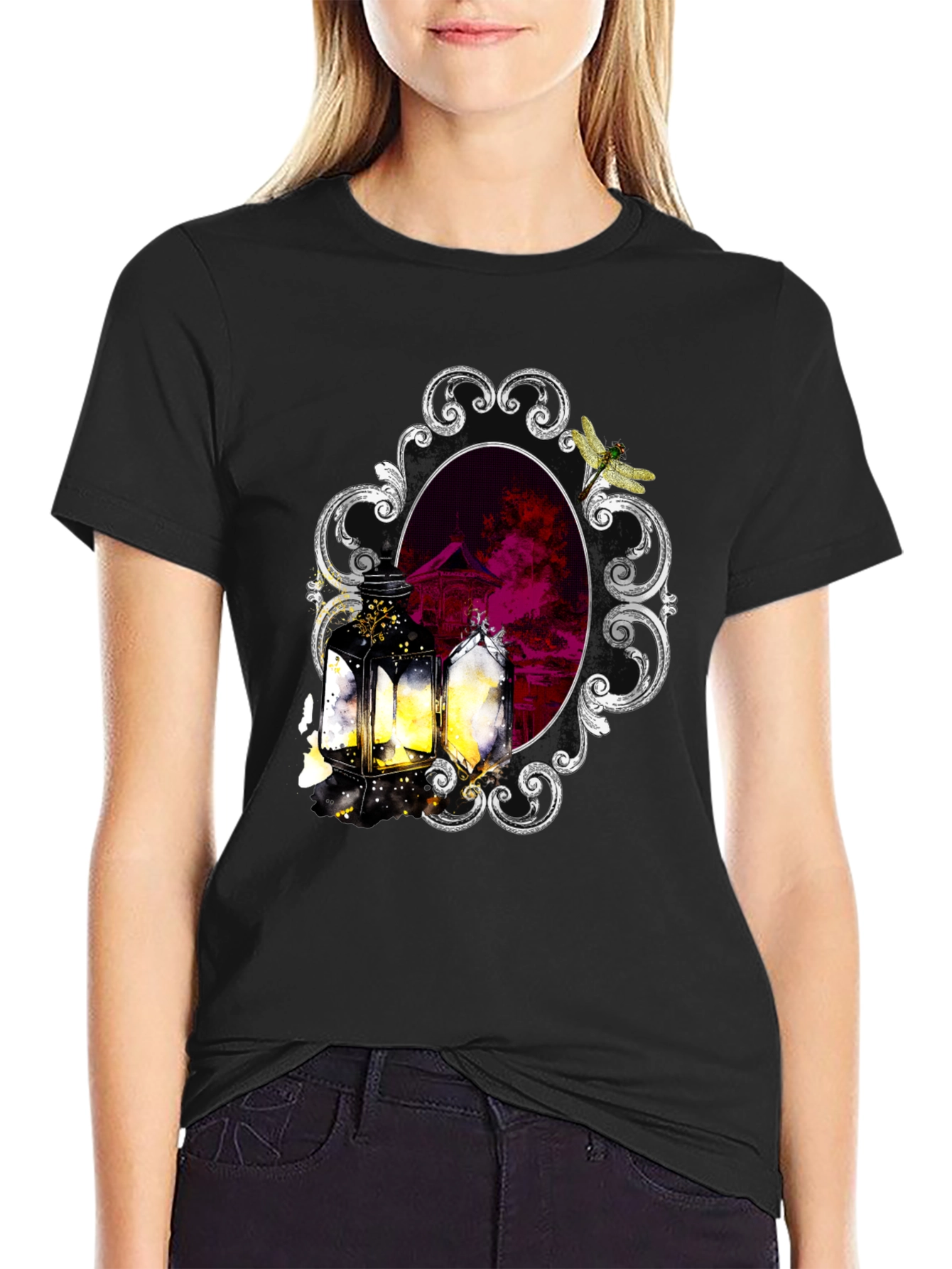 Lantern Frame Graphic Tee