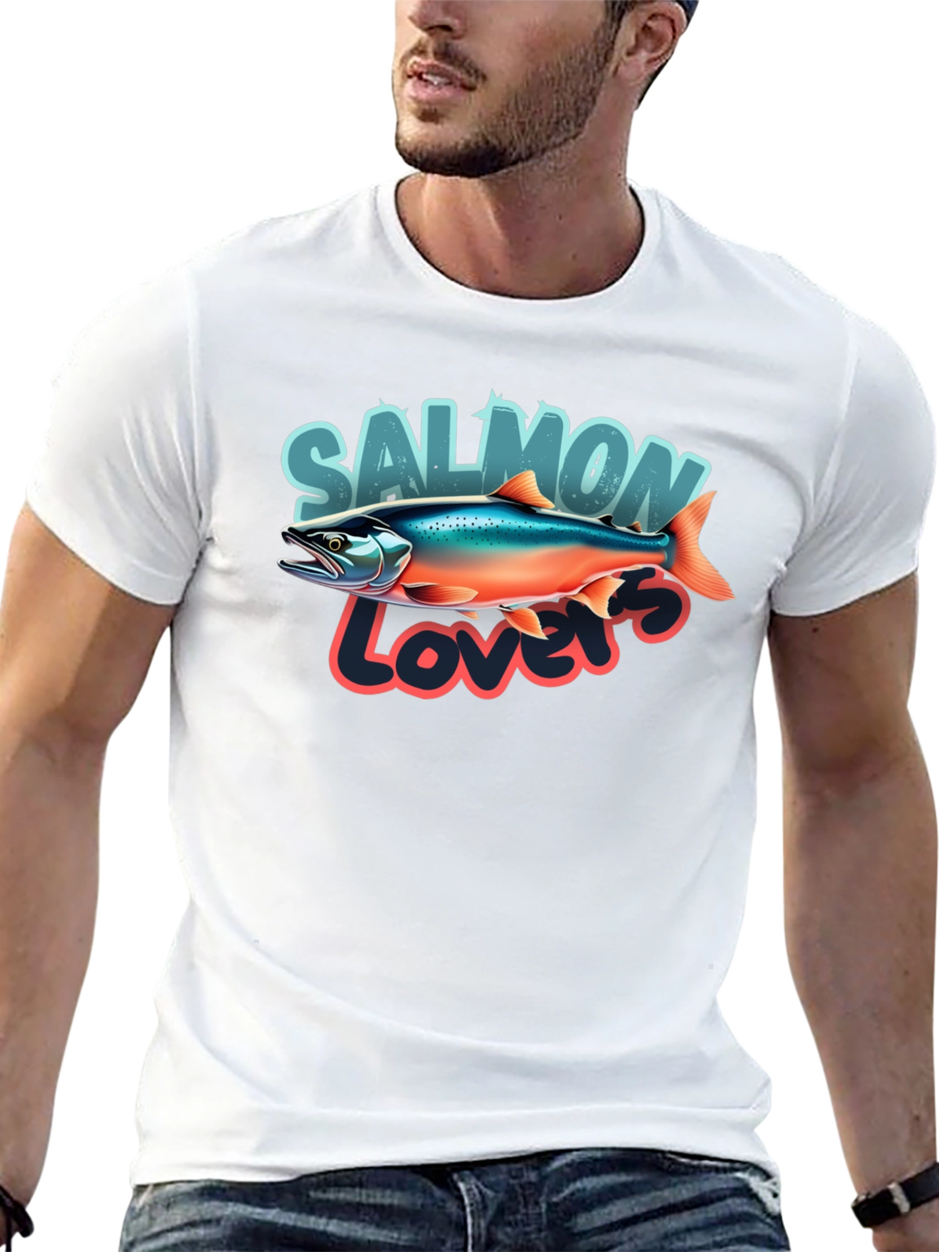 Salmon Lovers Graphic Tee