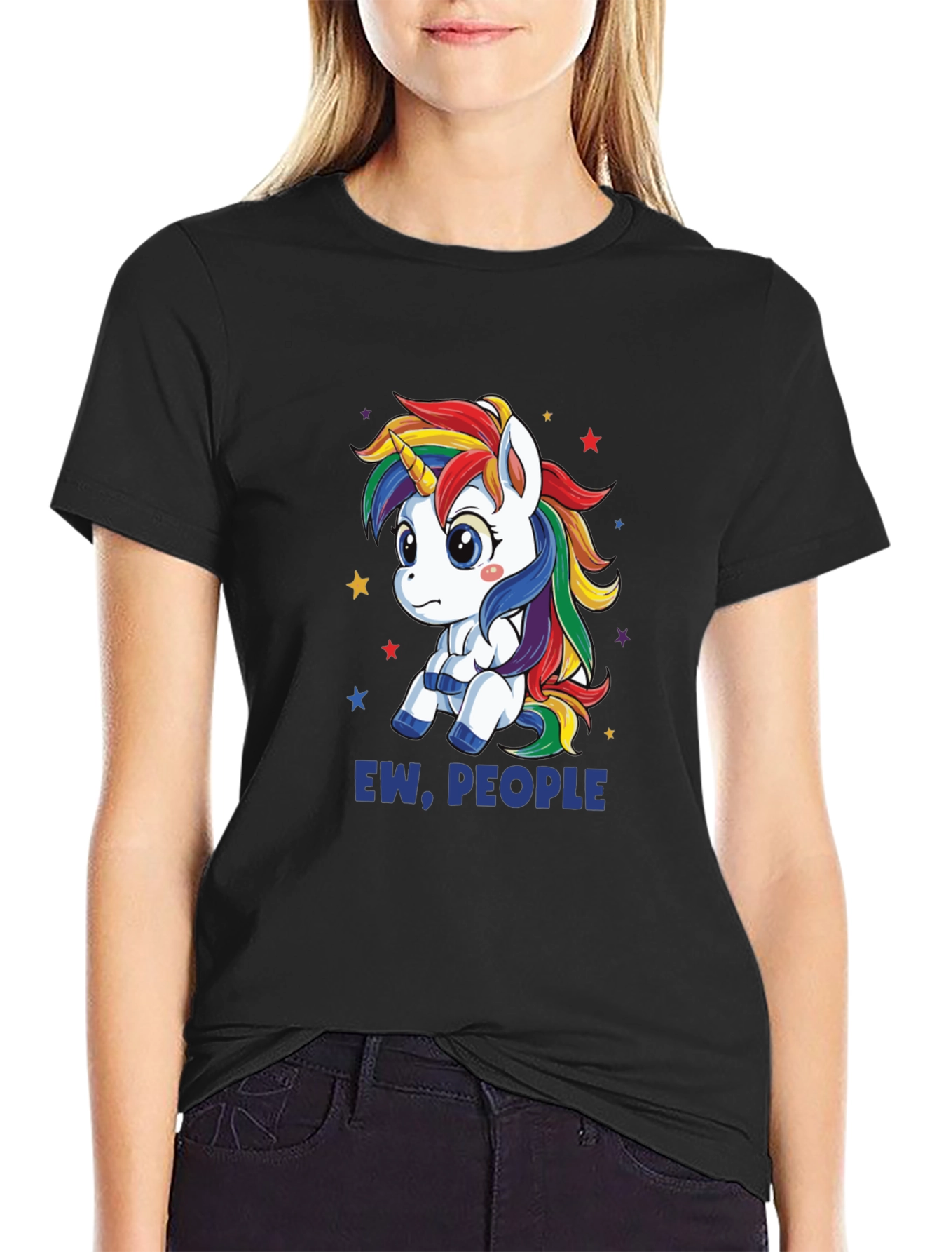 Ew People Unicorn Graphic Tee