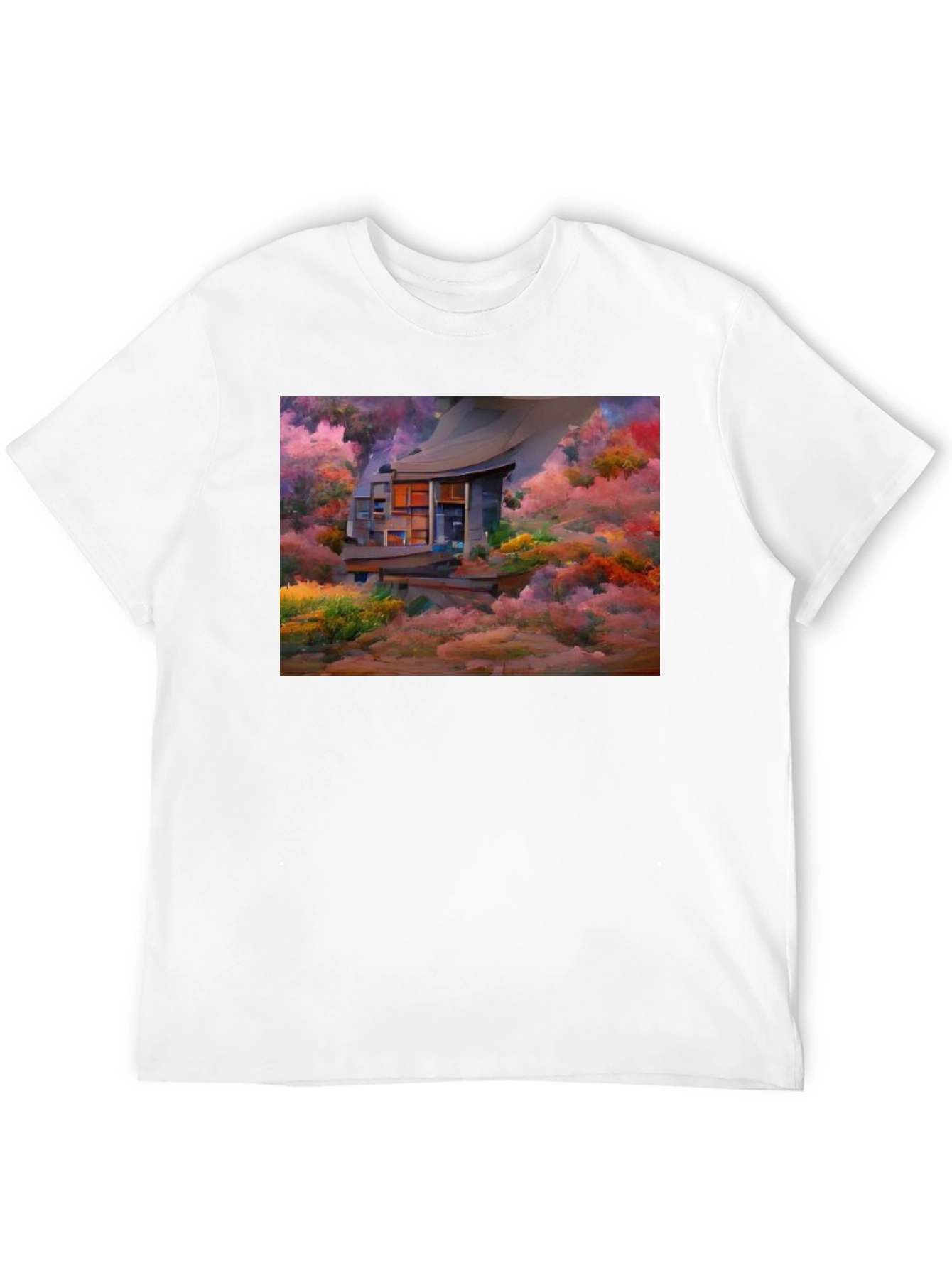 House in the Clouds Graphic Tee
