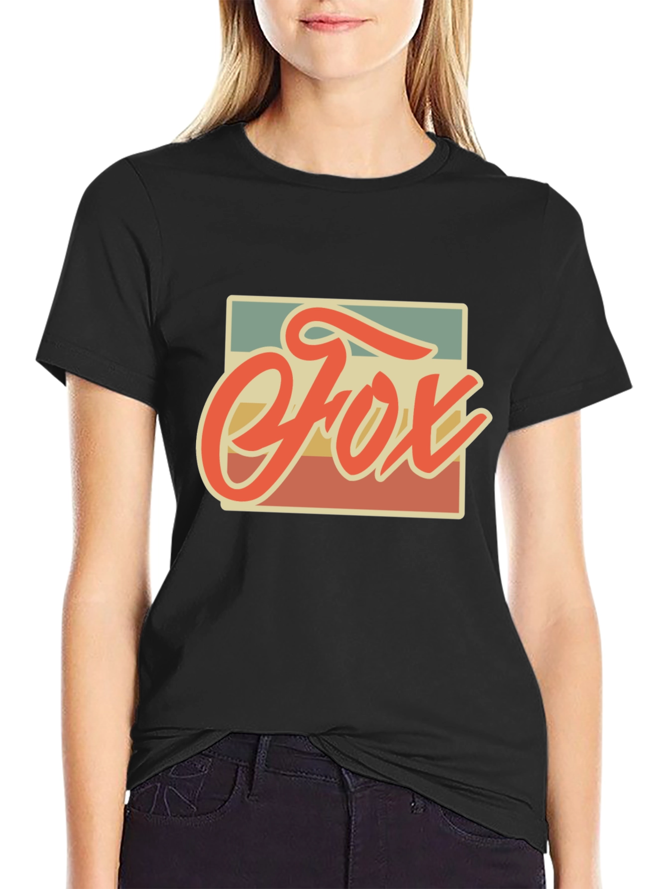 Retro Fox Graphic Tee