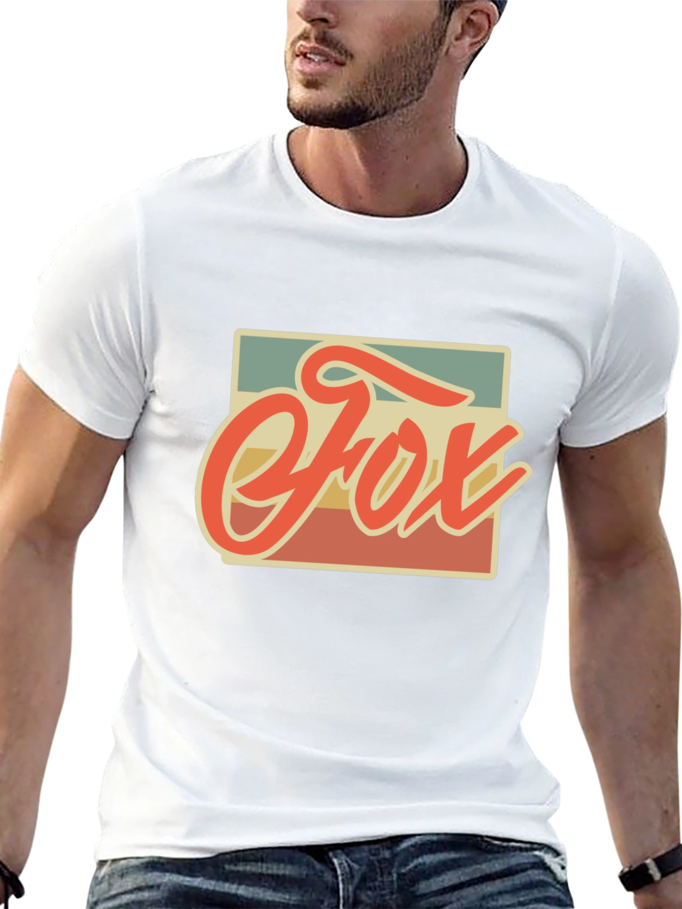 Retro Fox Graphic Tee