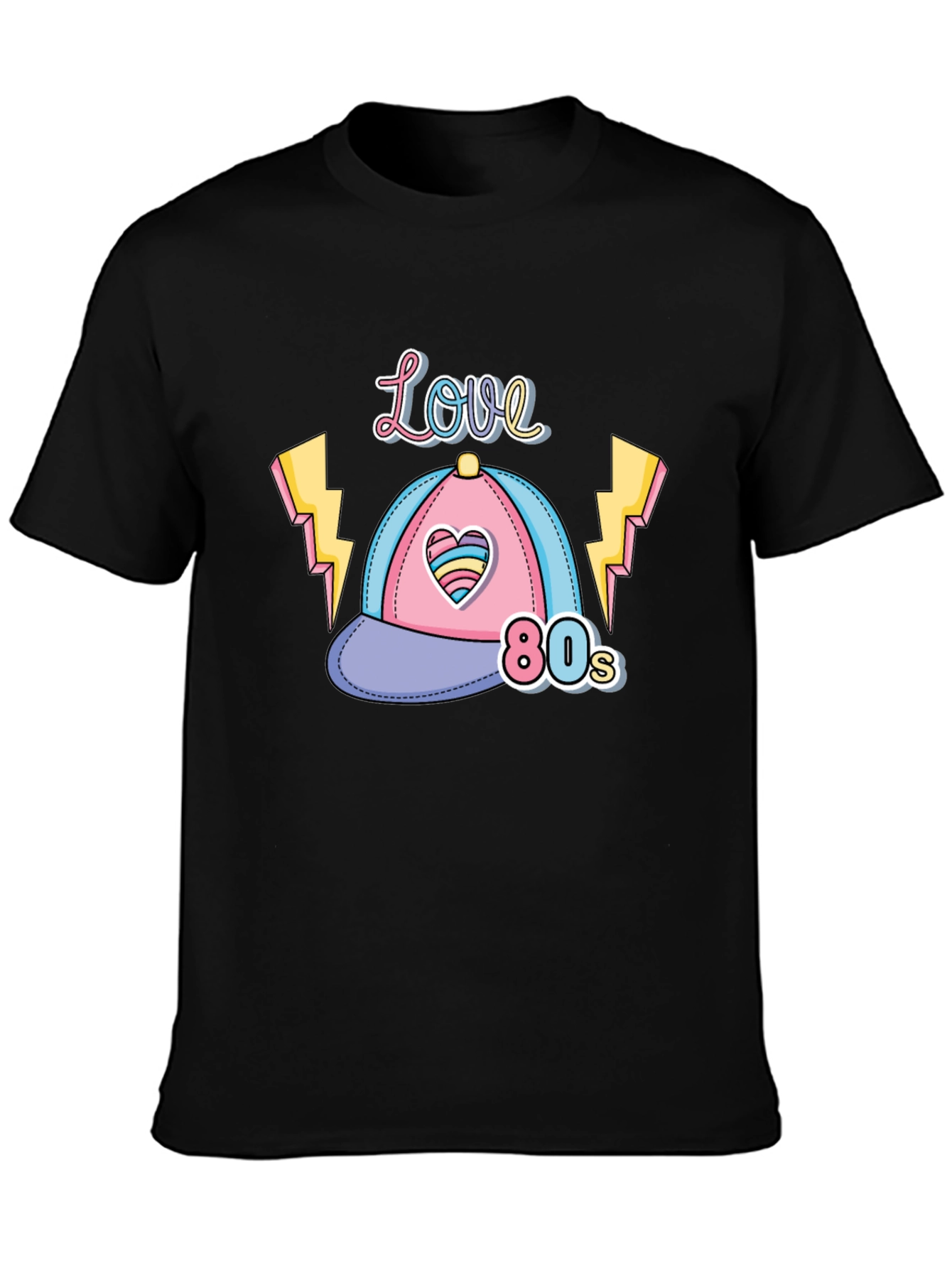 80s Style Love T-Shirt