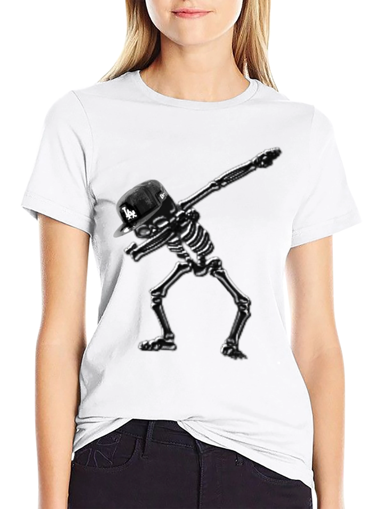 Skeleton Dab Black T-Shirt