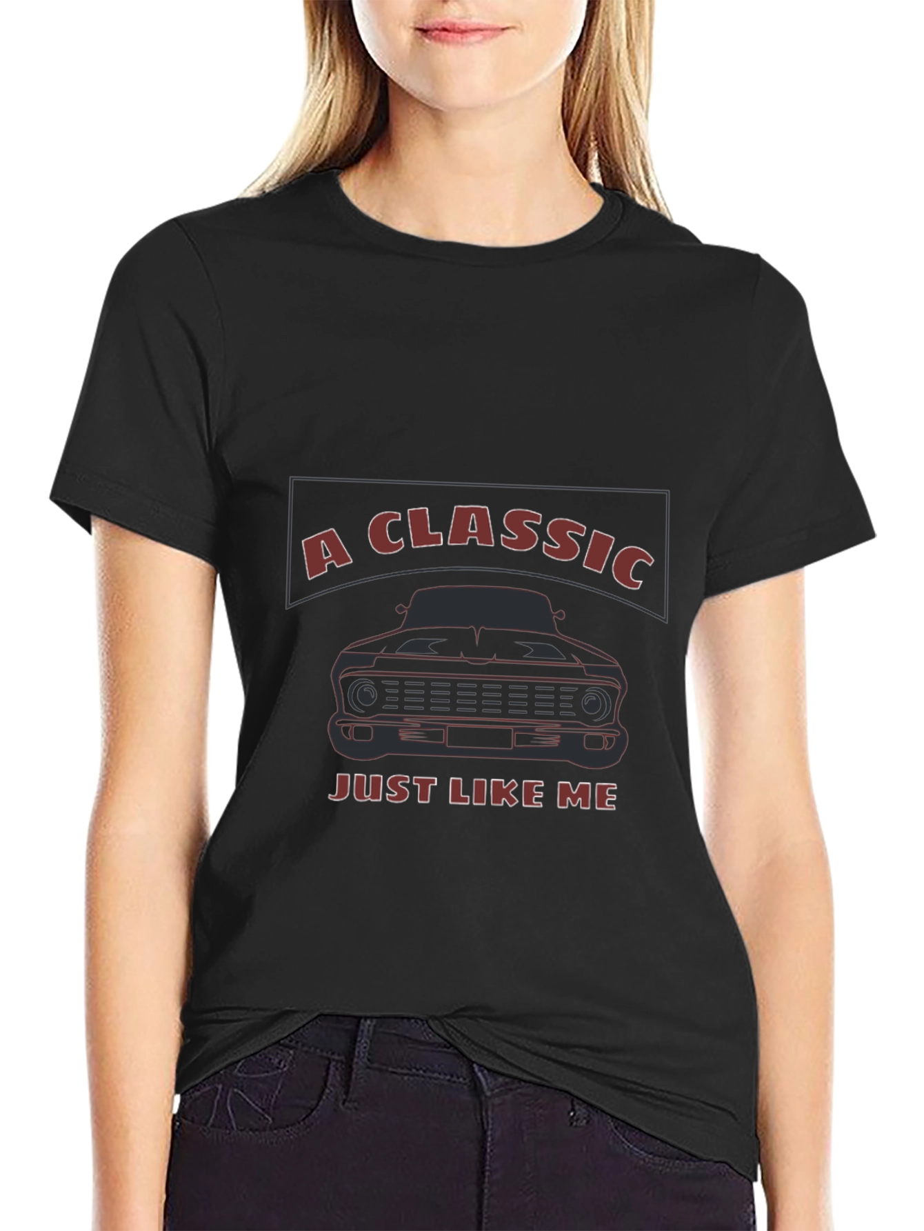 Classic Car Graphic T-Shirt - Just Like Me