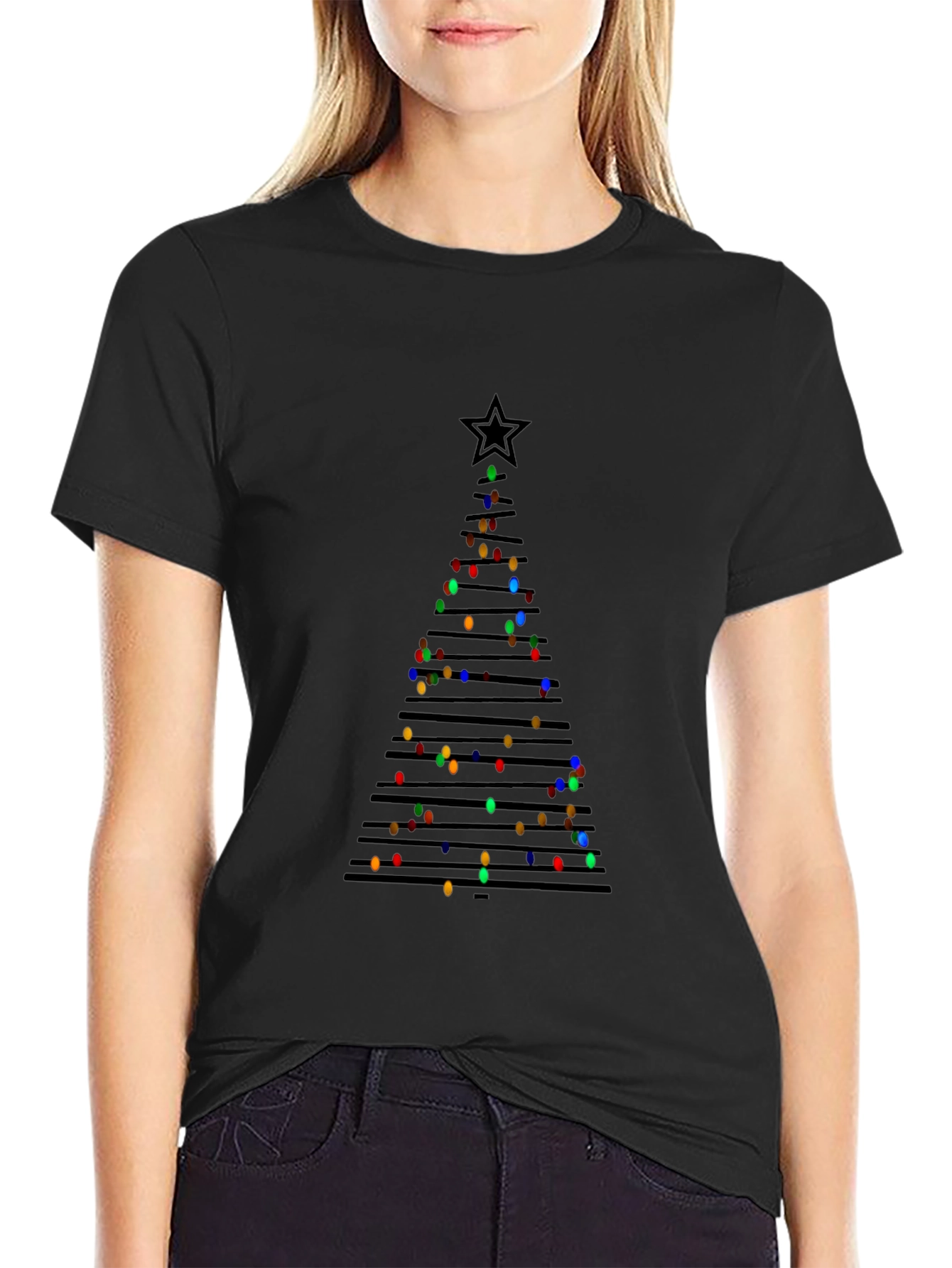 Festive Christmas Tree T-Shirt