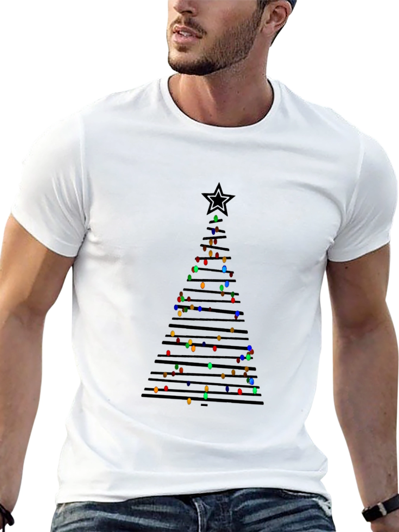 Festive Christmas Tree T-Shirt