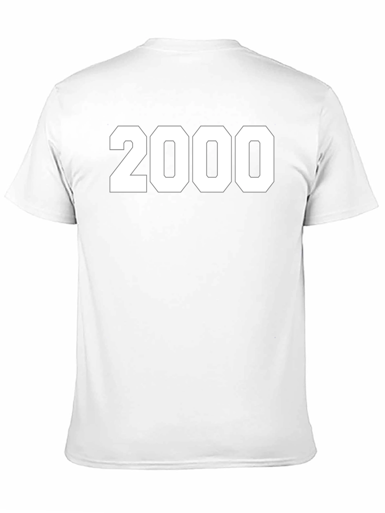 2000 Graphic Tee - Retro Style Birthday Gift