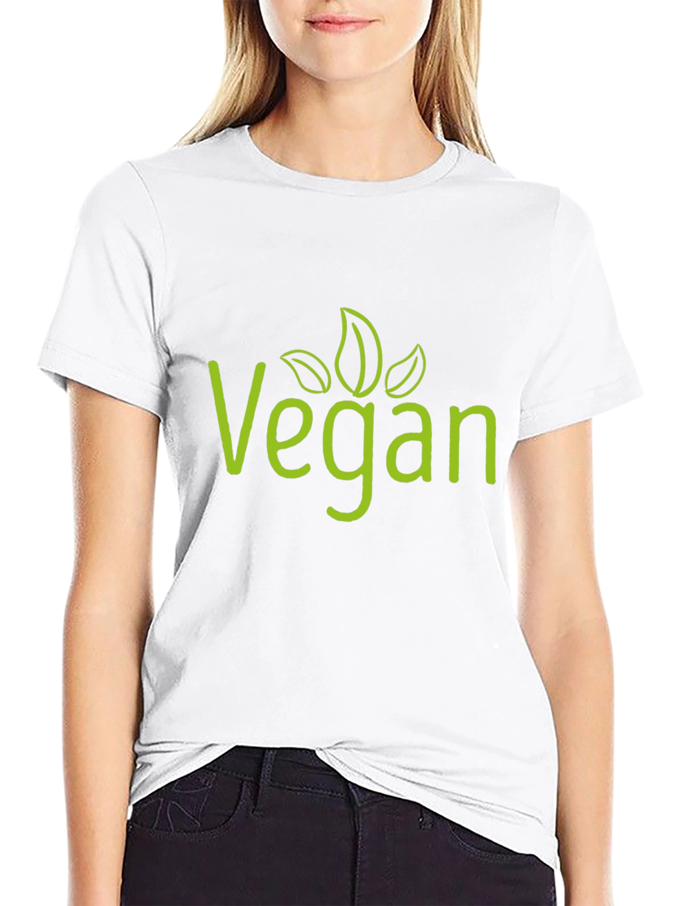 Vegan T-Shirt - Green Vegan Design