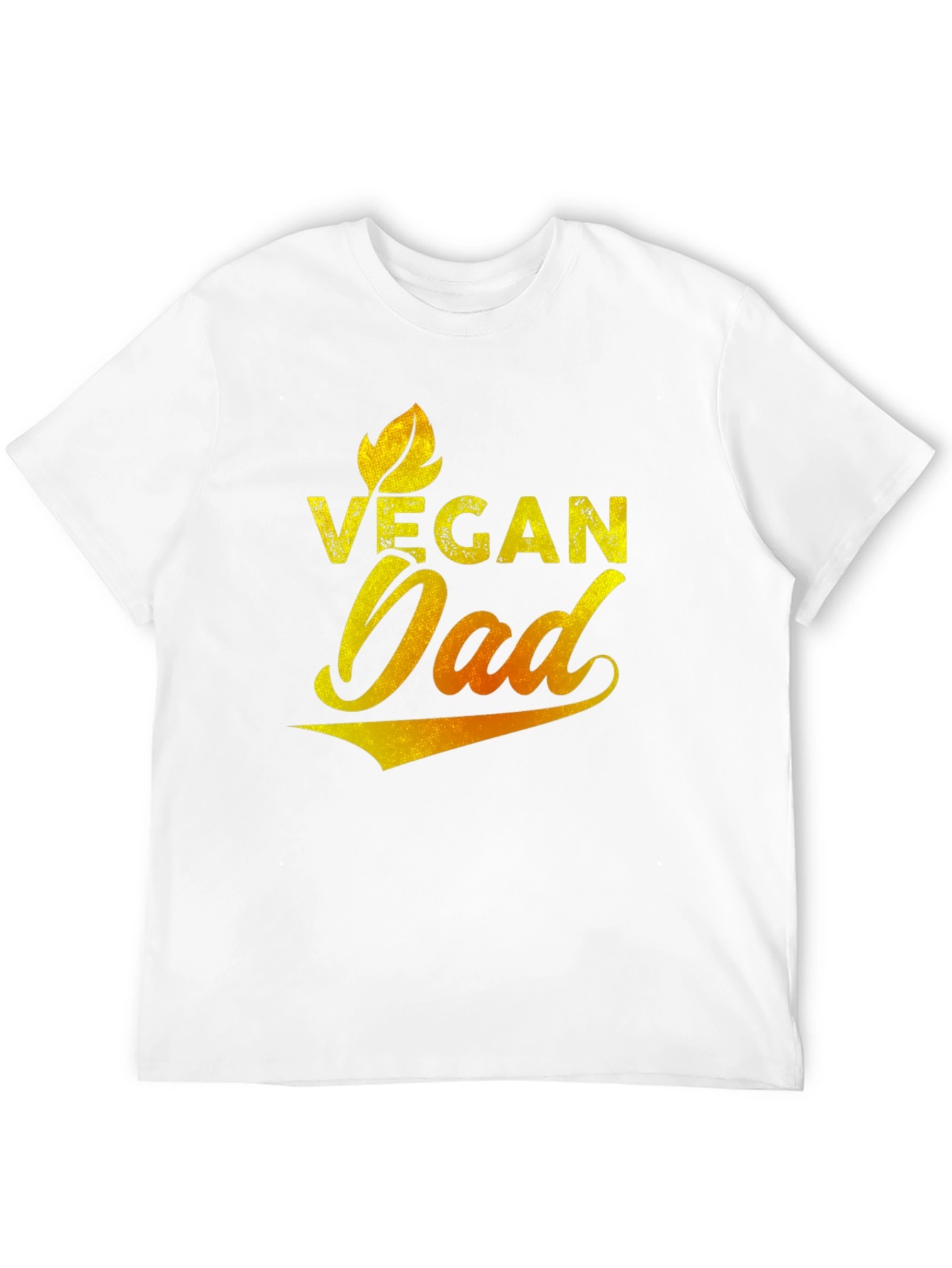 Vegan Dad Graphic Tee - Black T-Shirt