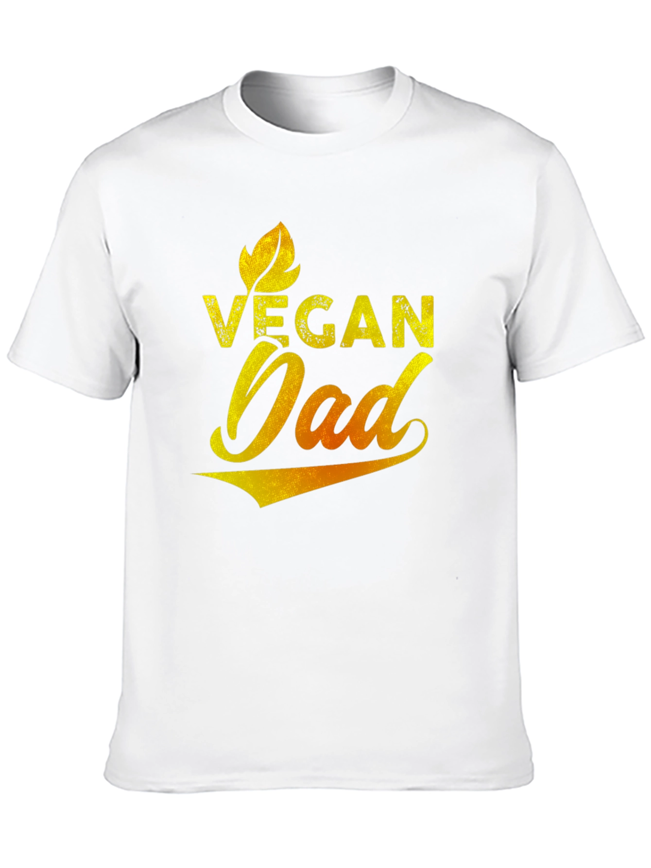 Vegan Dad Graphic Tee - Black T-Shirt